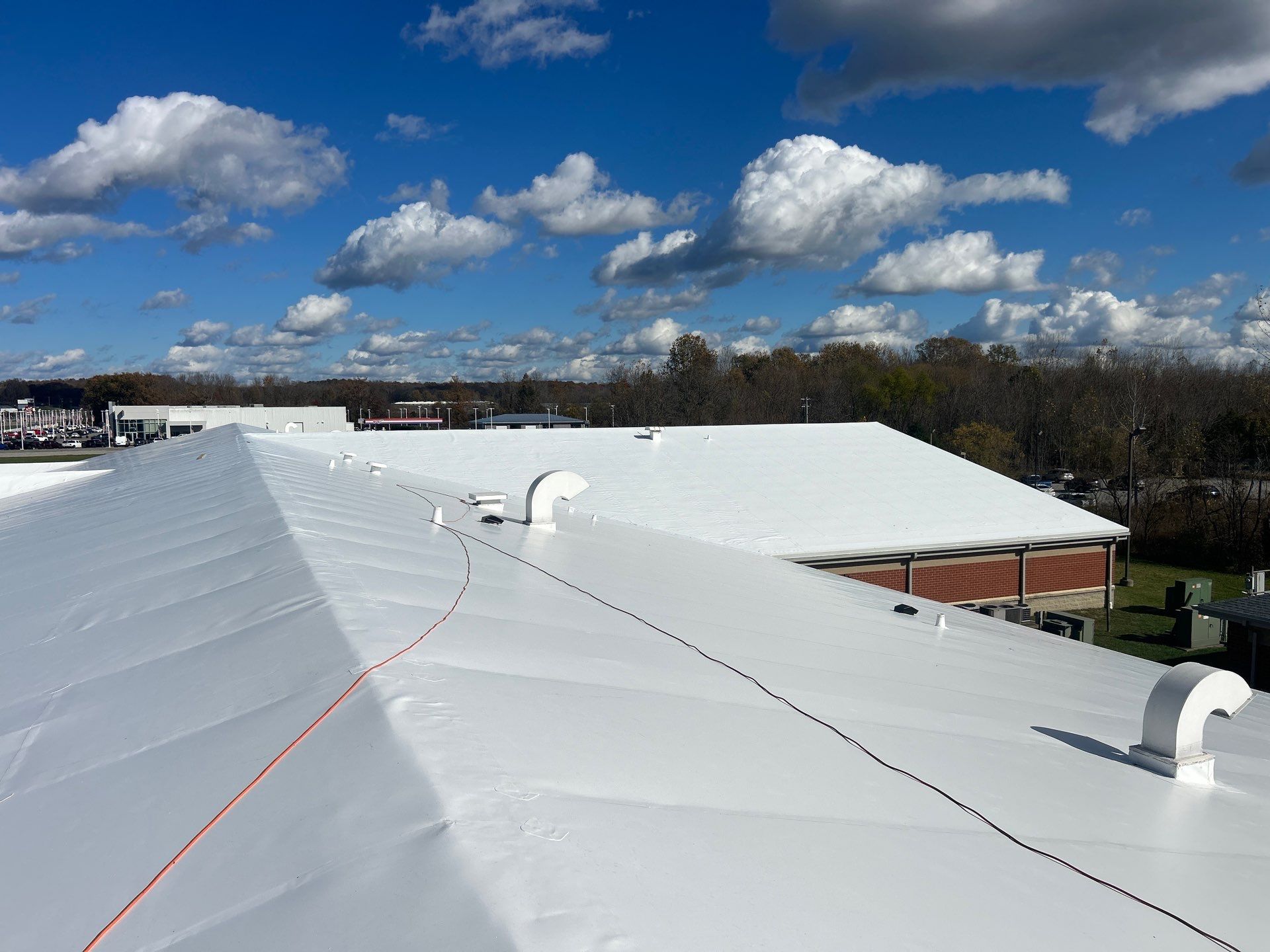 Commercial Roofing Installation using Energy Efficient Roofing by Kentucky Commercial Roofing
