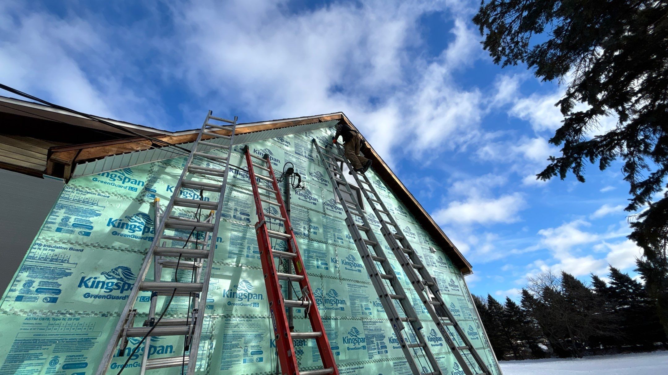 Siding Replacement using Ascend 7" Composite by 180 Contractors
