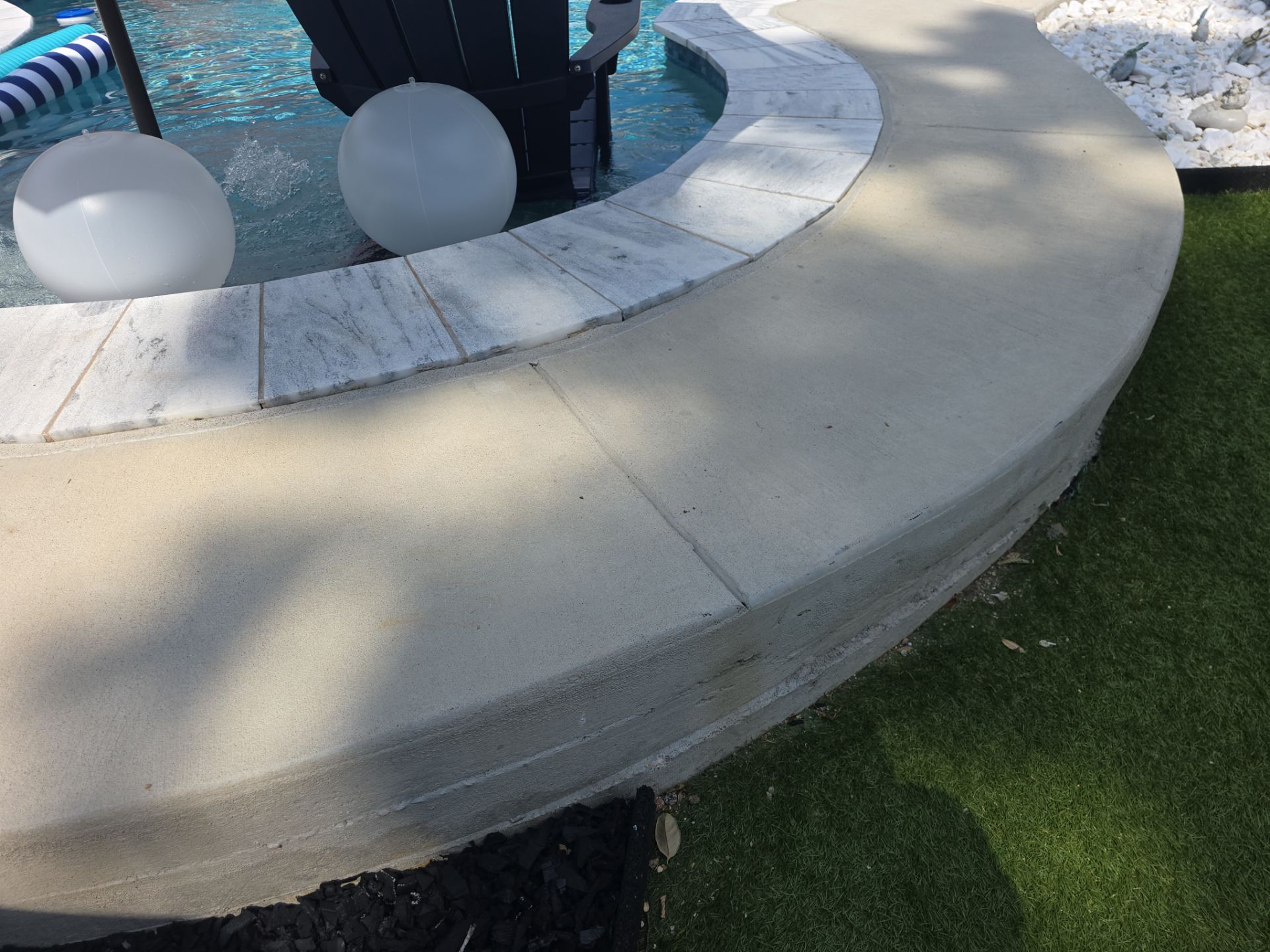 Freeform Pool with Raised Spa and Tanning Ledge by Pinnacle Pools and Spas - DFW