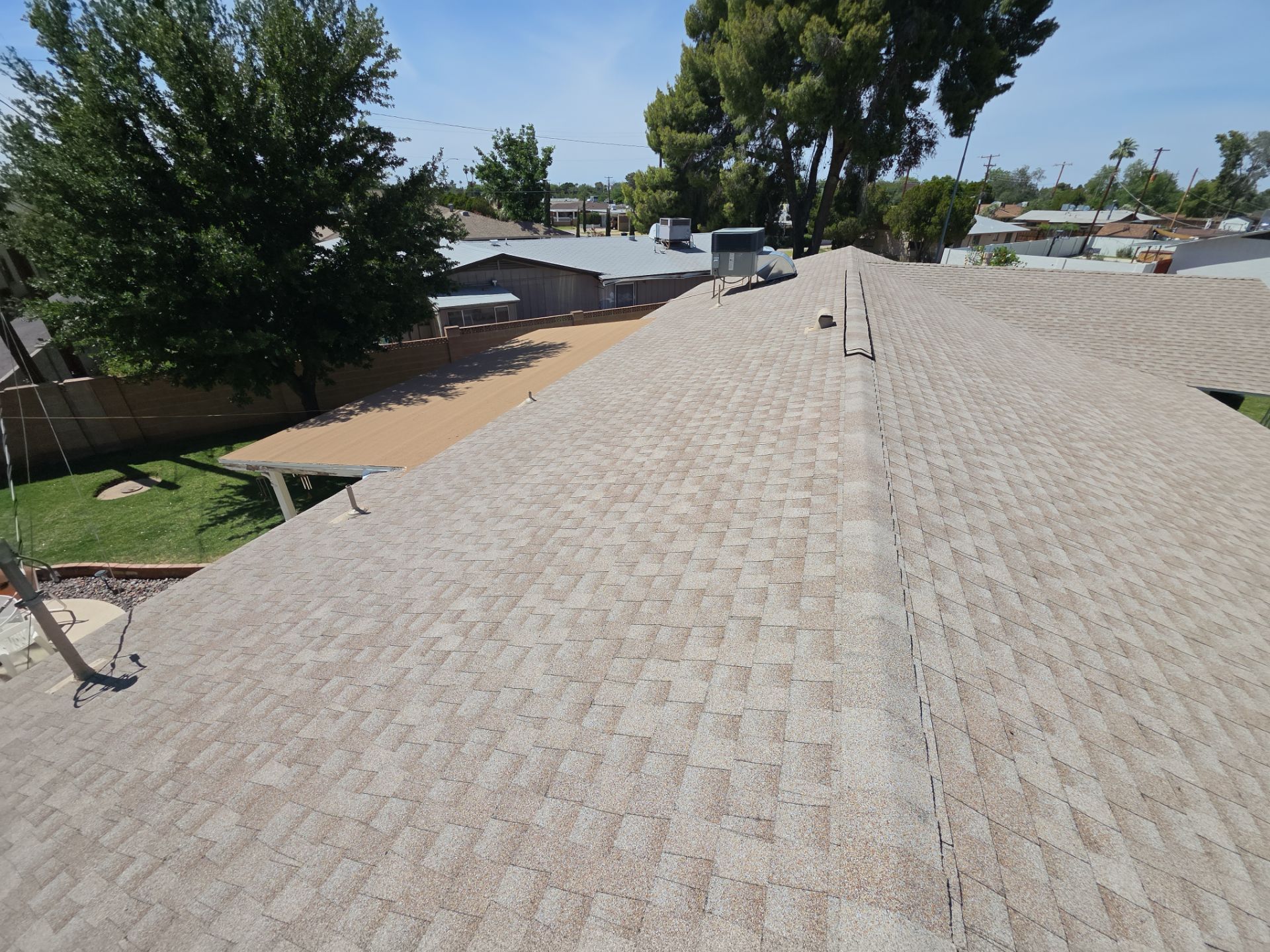 New GAF Roof in Mesa, Arizona by Weather-Tite Roofing