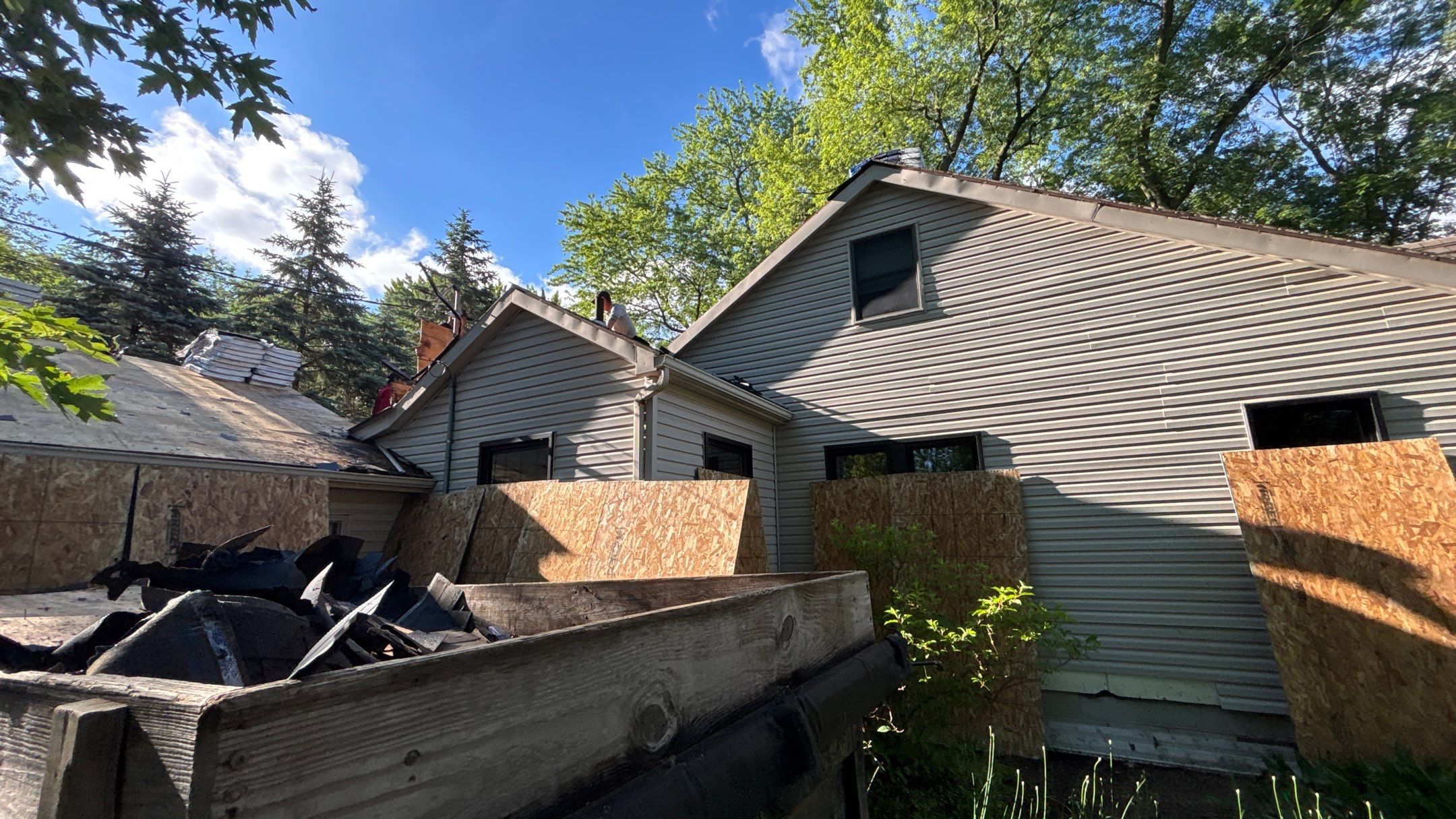 Roof Replacement using CertainTeed Landmark by 180 Contractors