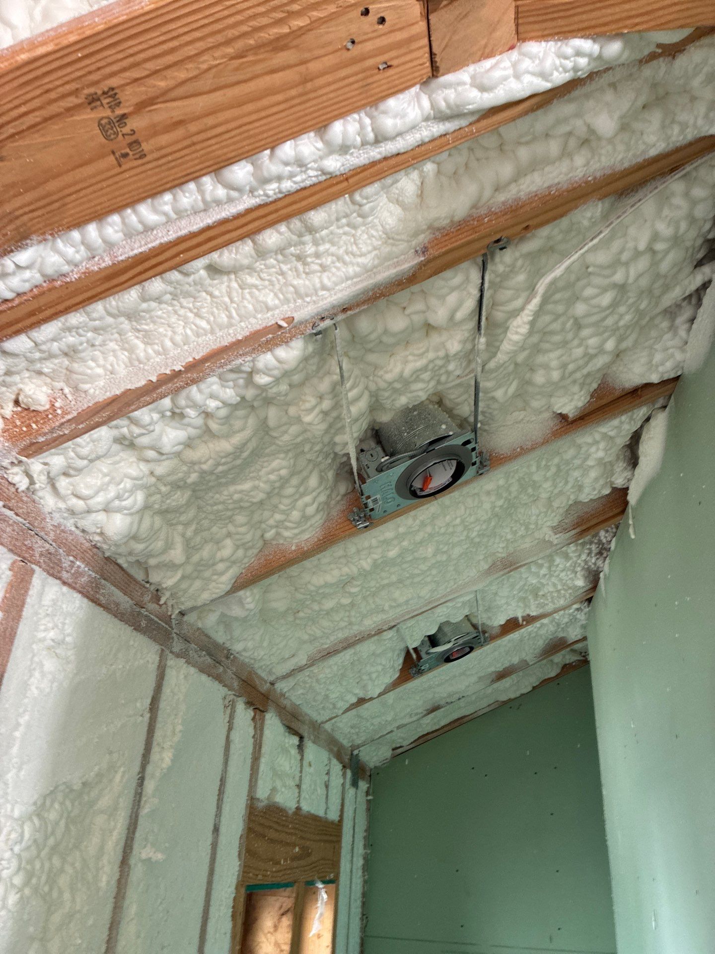 Fully encapsulated Dallas custom home  by Apex Insulation Solutions