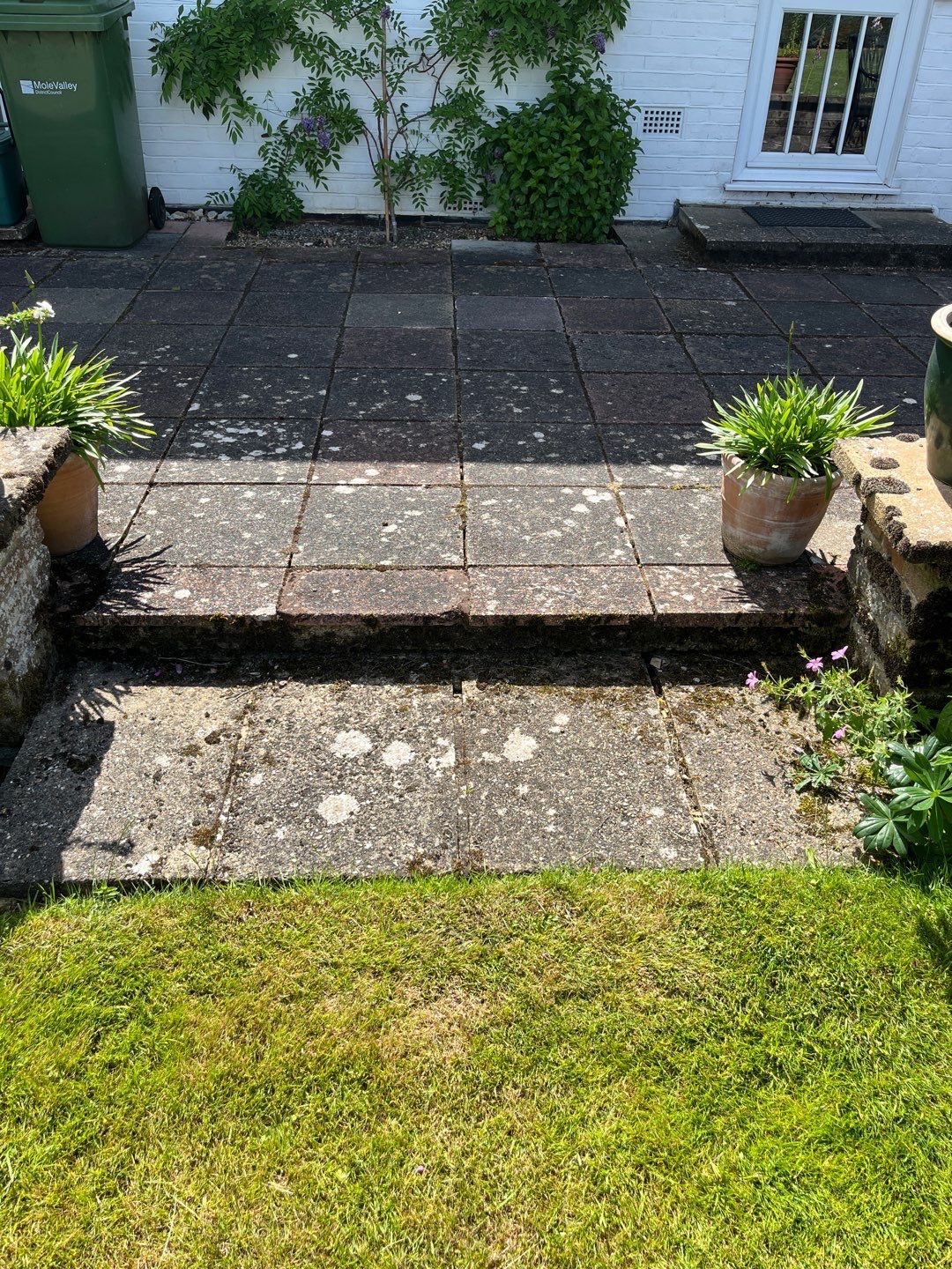 Patio Clean using honda 21 ltr/min by Ges Exterior Cleaning ltd