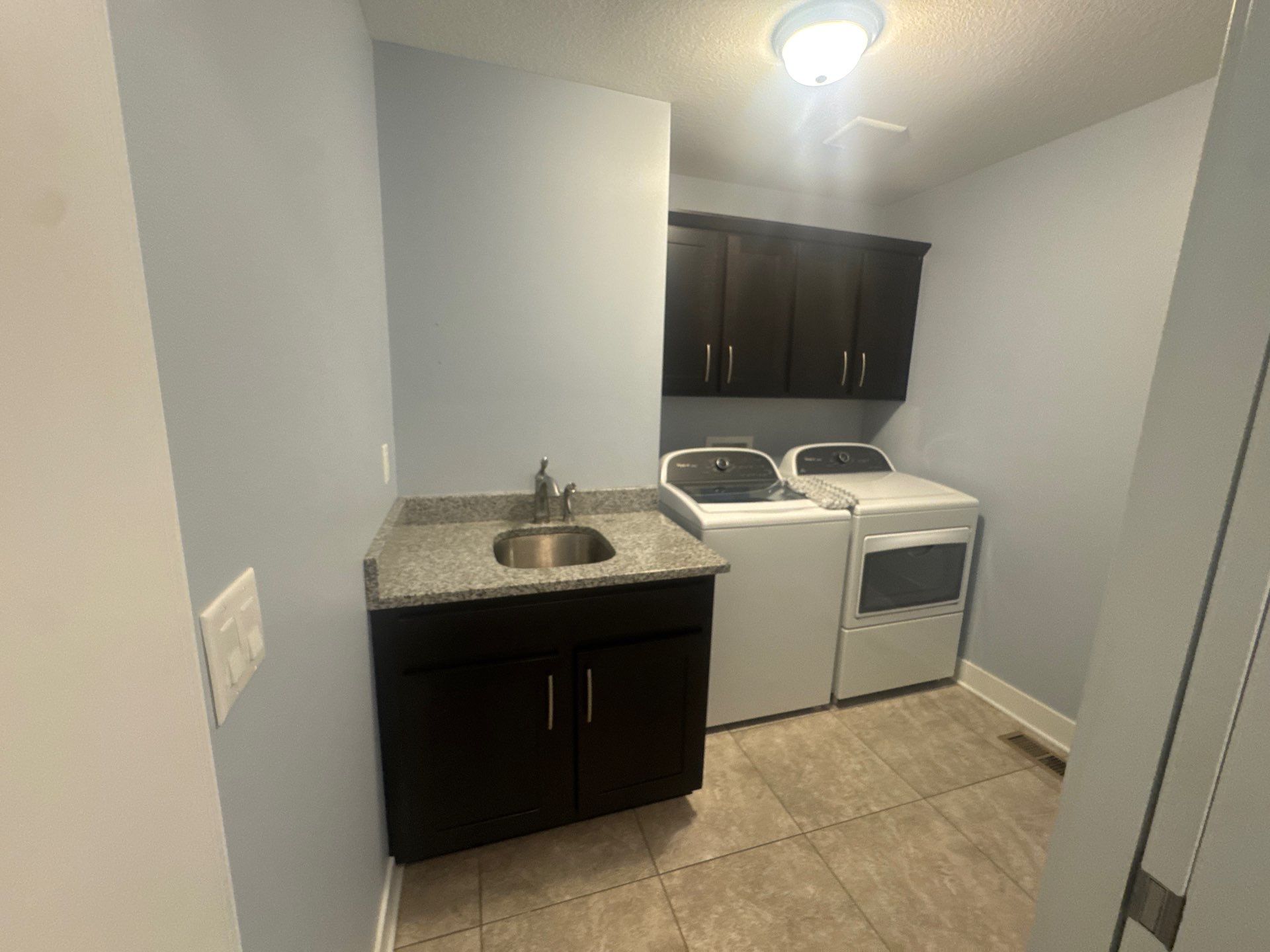 Residential Interior Repaint Color Change on Walls and Cabinets by Midwest Paint LLC
