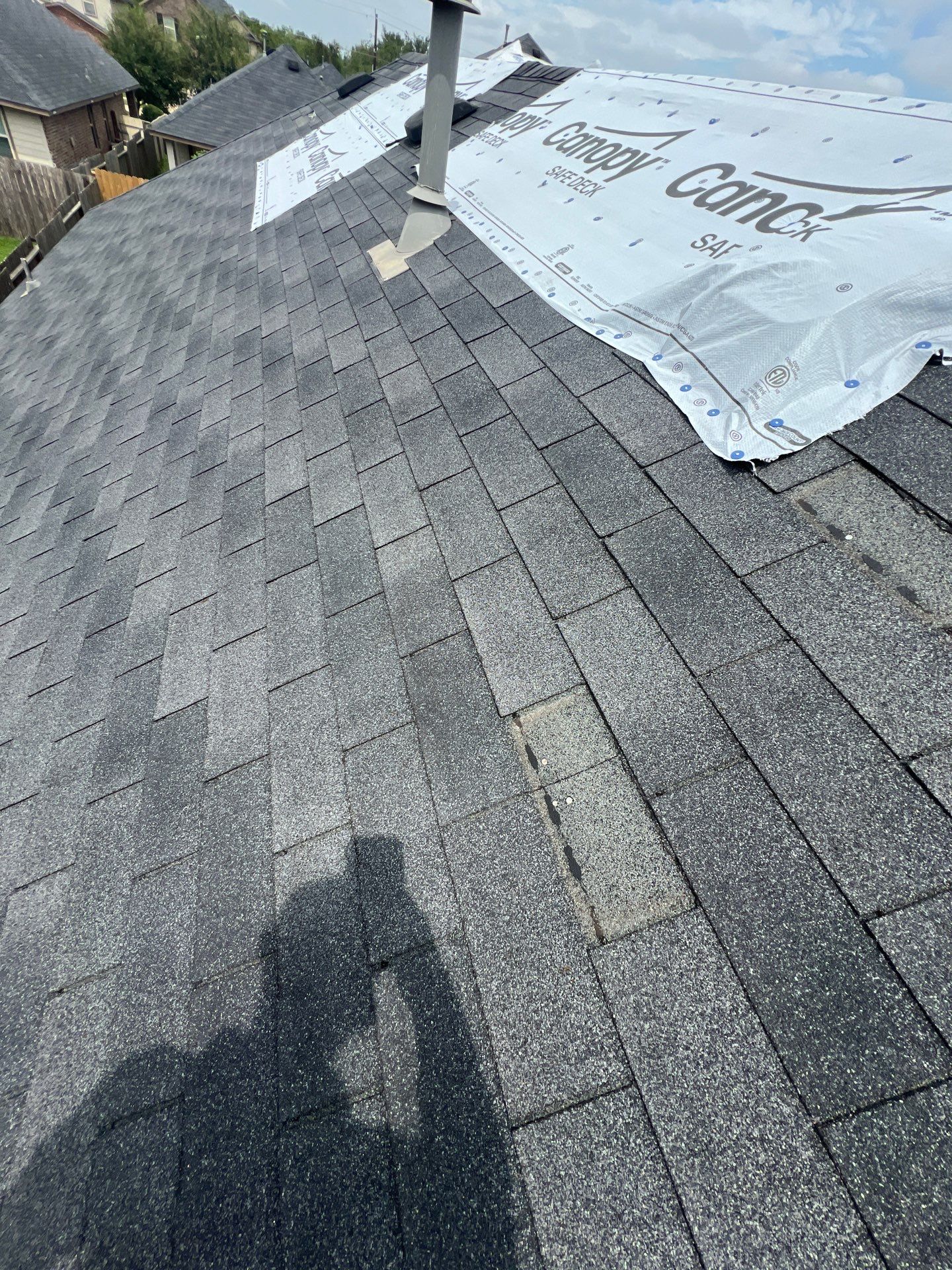 Residential Roofing Repair using Owen's Corning Duration (Lifetime) Shingles by Roof Repair Company