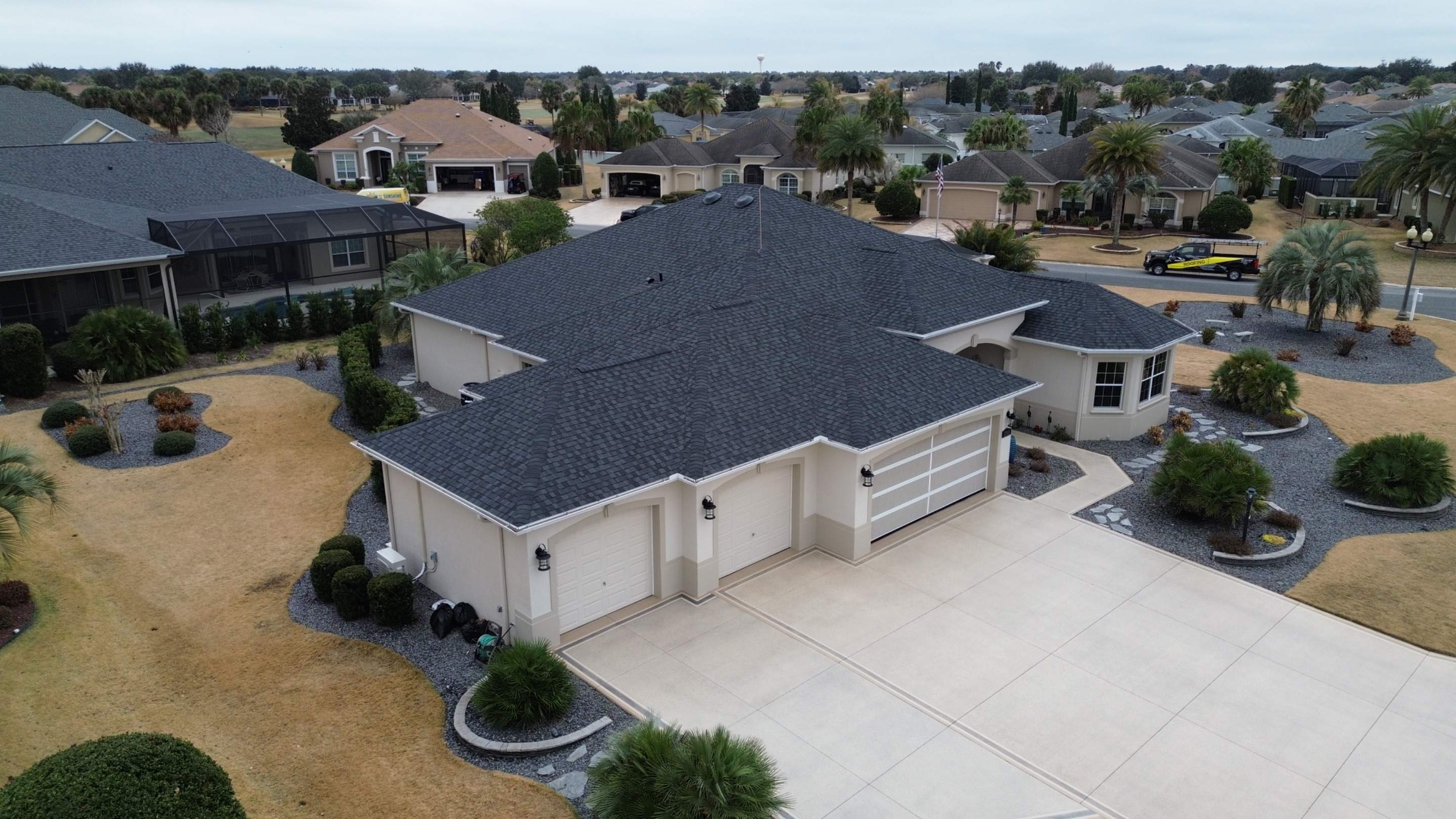 Residential Roof Replacement – The Villages | CertainTeed Landmark Pro | 77.6 Squares by Gold Key Roofing