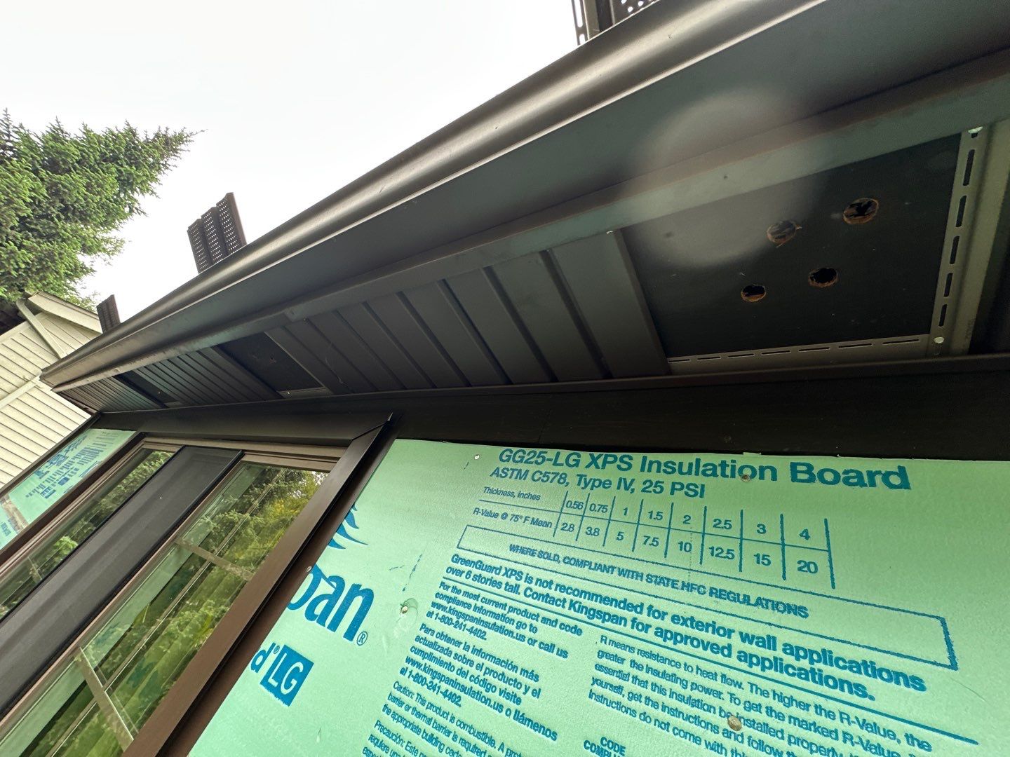 Siding Installation using Ascend 7" Composite Flagship Brown by 180 Contractors