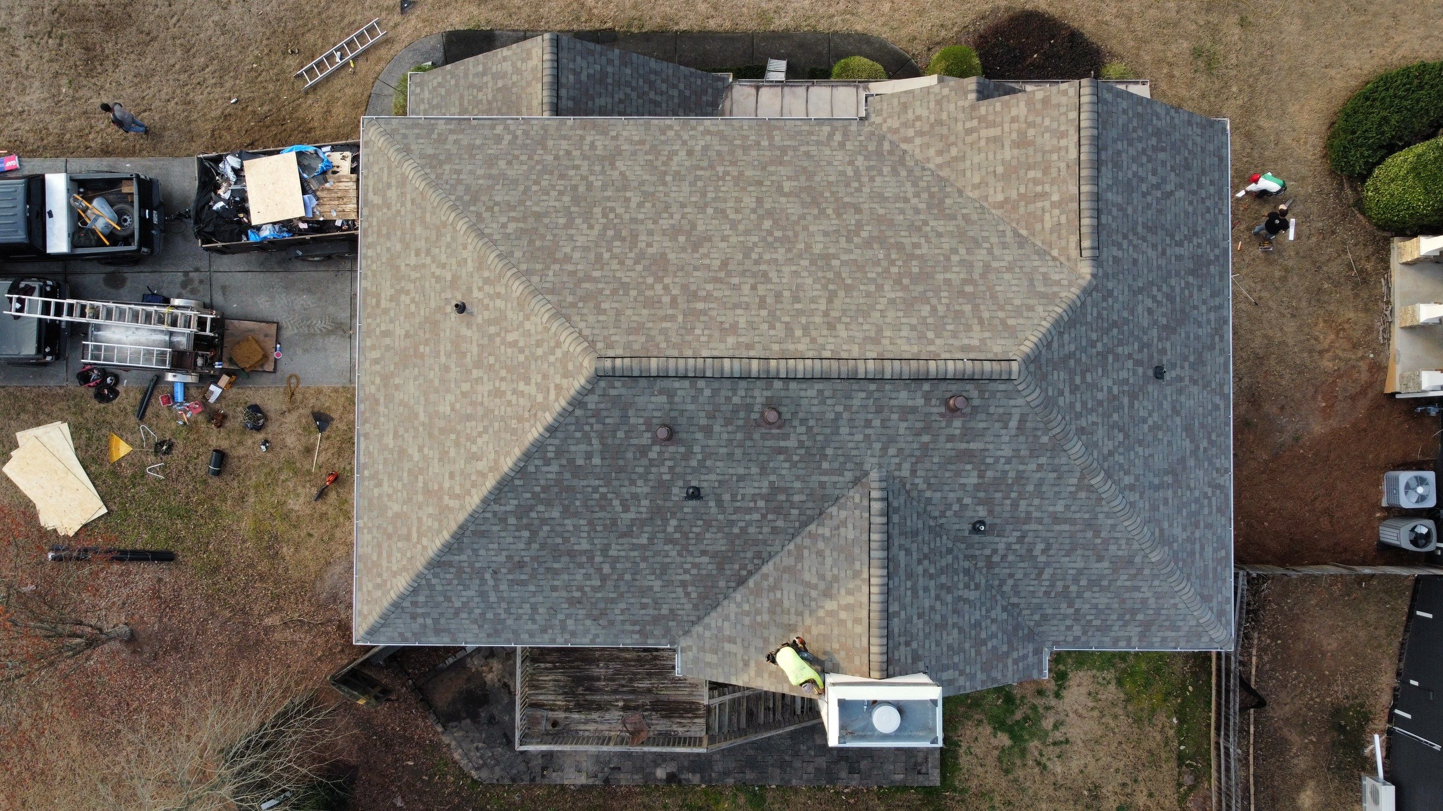 Cumming, GA Roof Replacement CertainTeed Landmark Weathered Wood by Reset Roofing