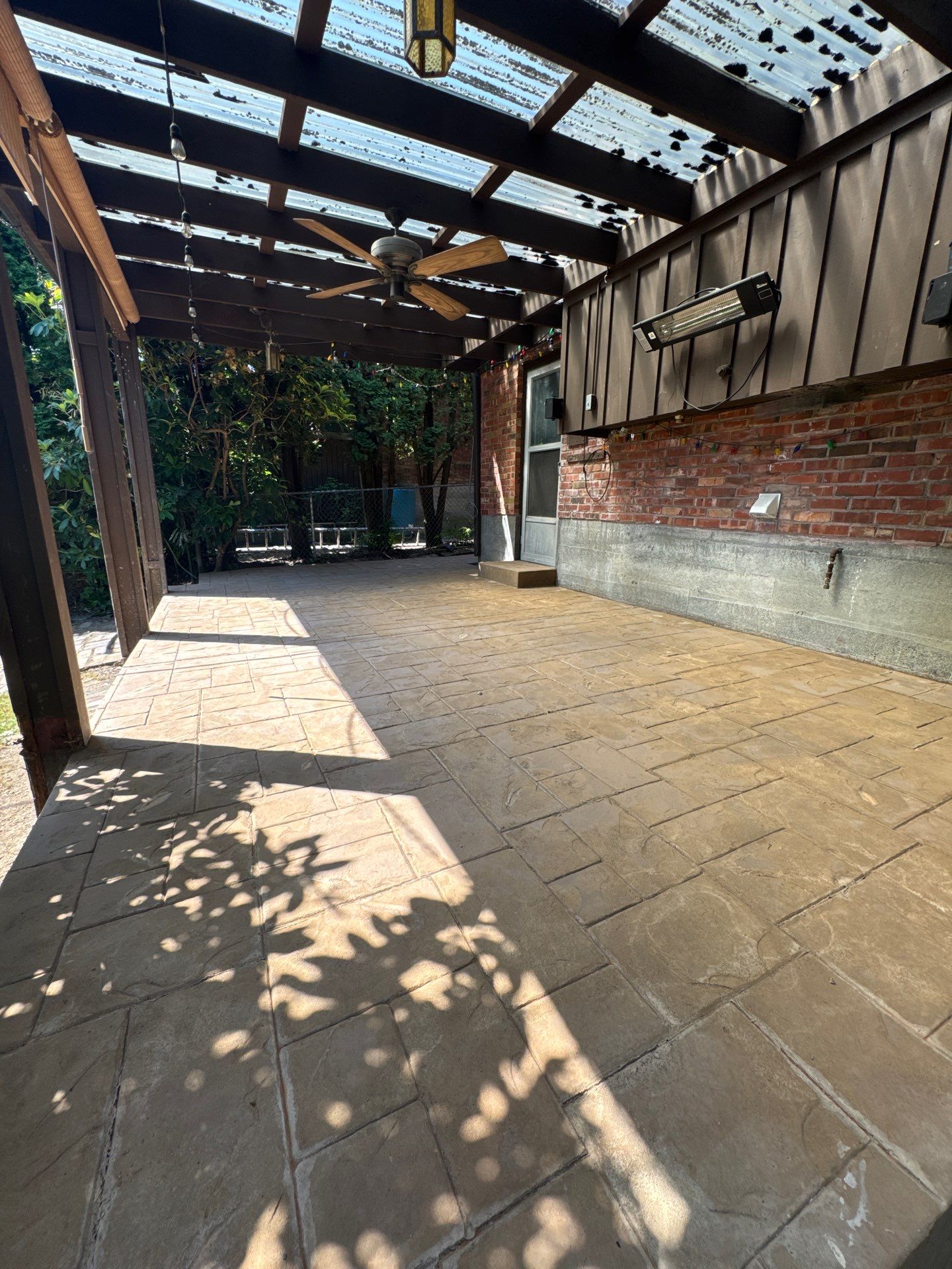 Stamped Concrete Patio | Seattle  by Jireh Asphalt & Concrete Inc 