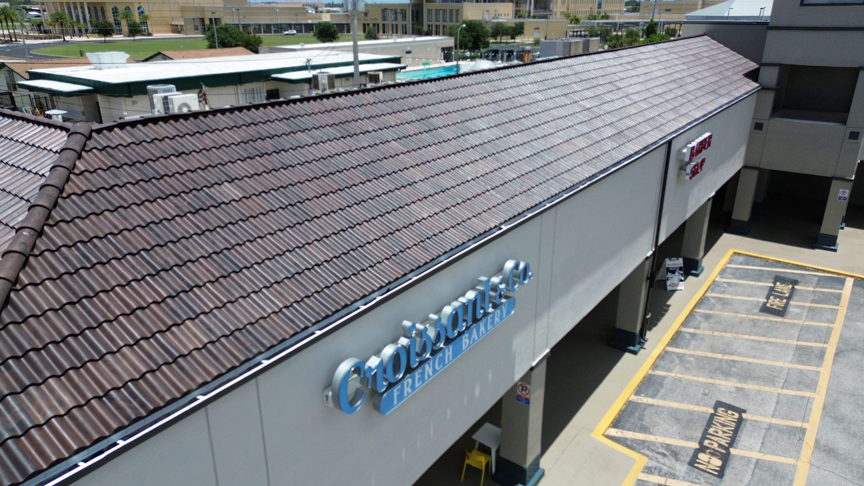 Commercial Install Brava Spanish Tile in Venice Florida by International Roofing