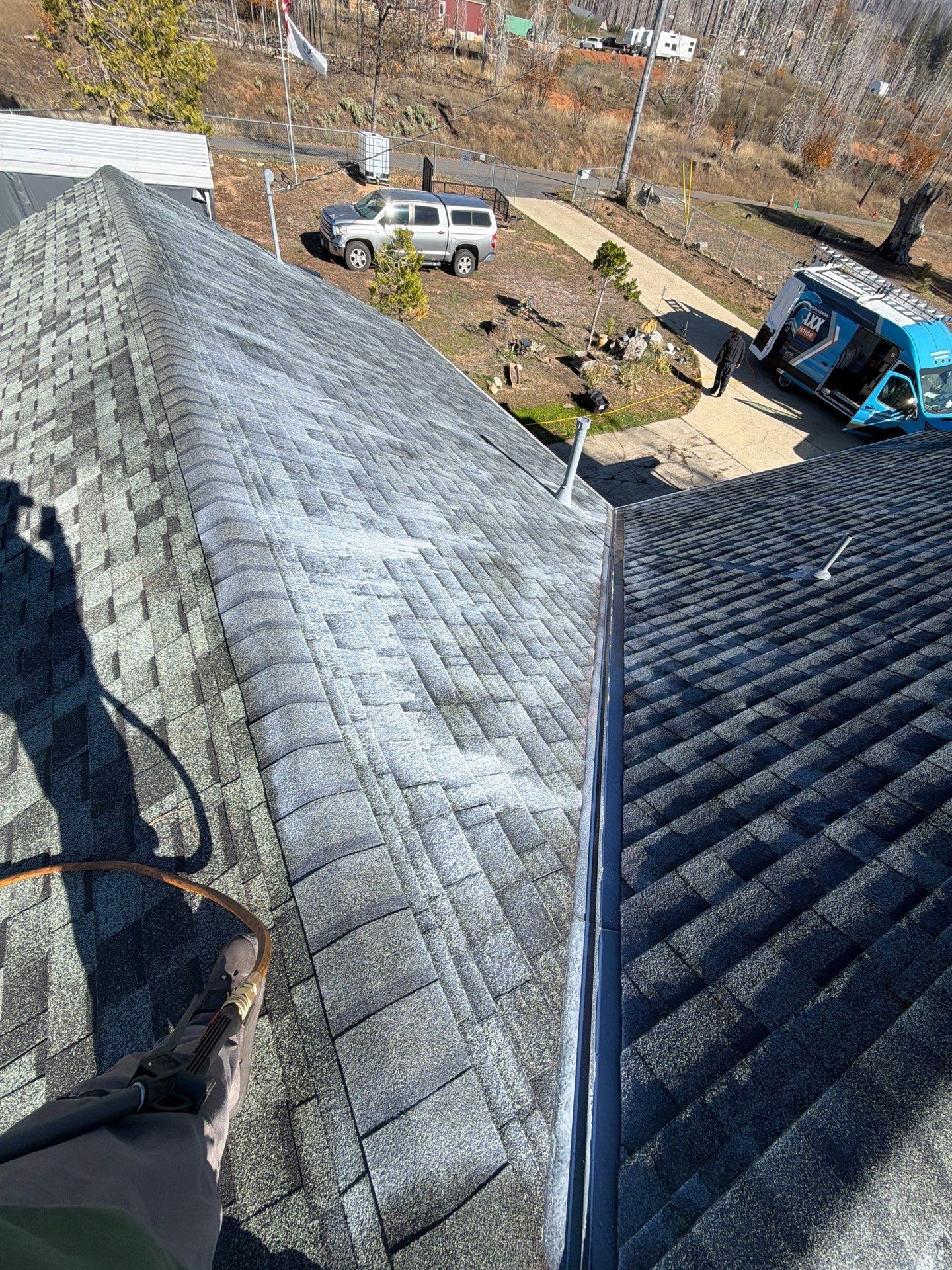 Roof Rejuvenation using Roof Maxx Treatment by Roof Maxx of Folsom