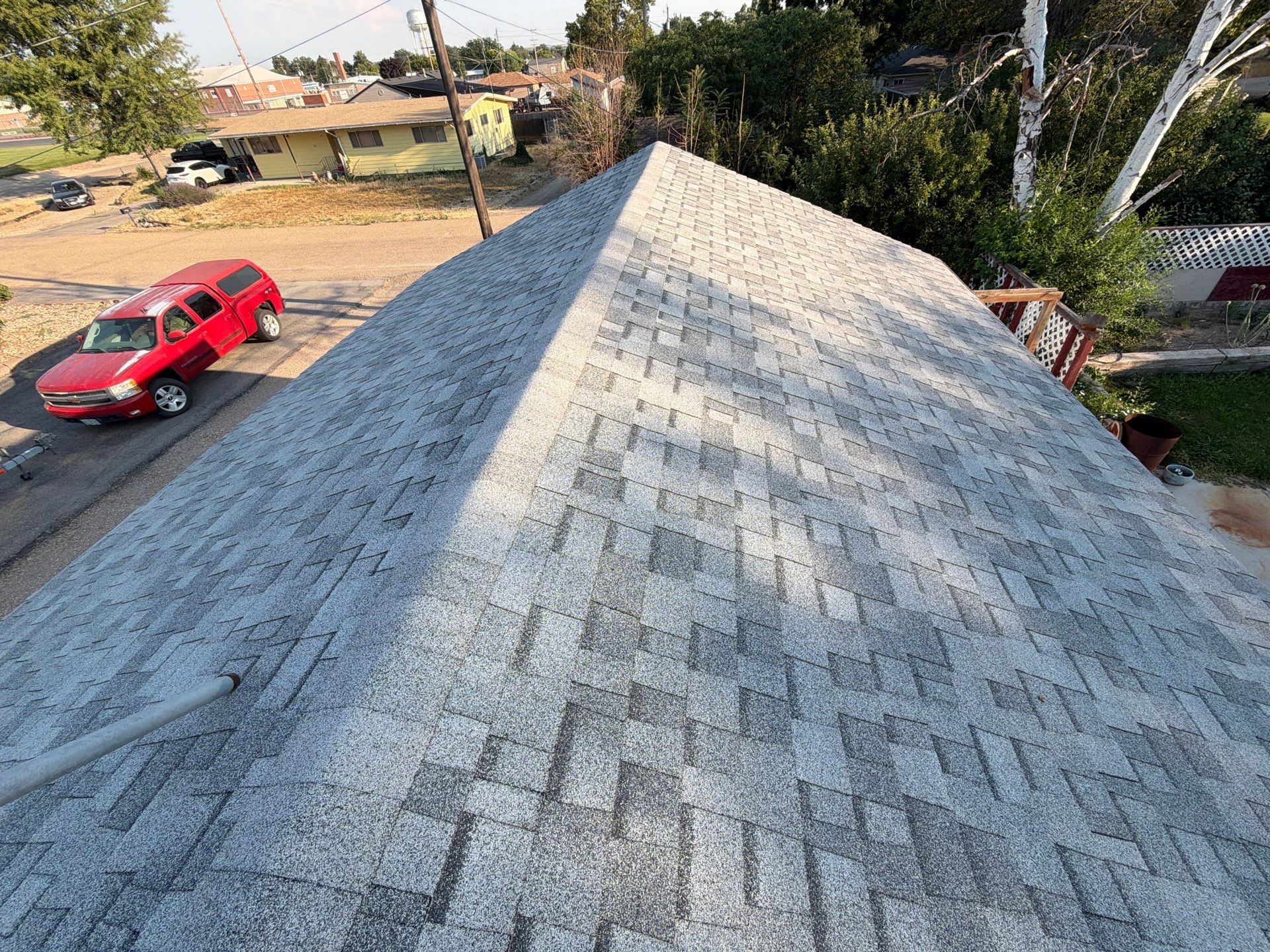 Parma Residential Roof Replacement with Gray Architectural Shingles by Olive Roofing