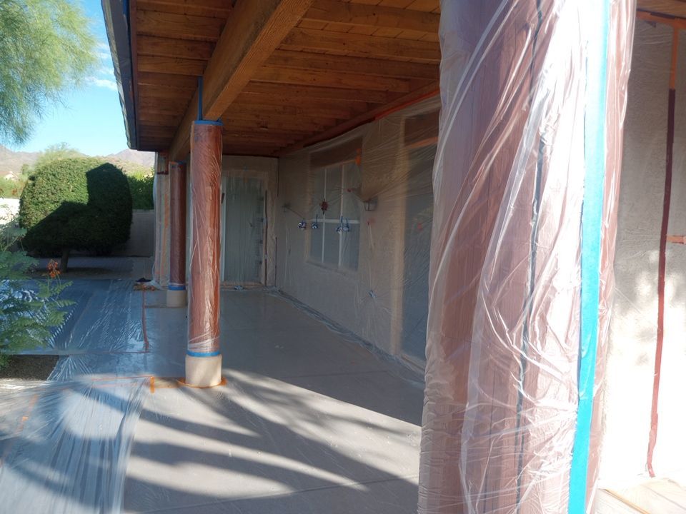Exterior Painting Job in Fountain Hills by Crash of Rhinos Painting & Garage Floors