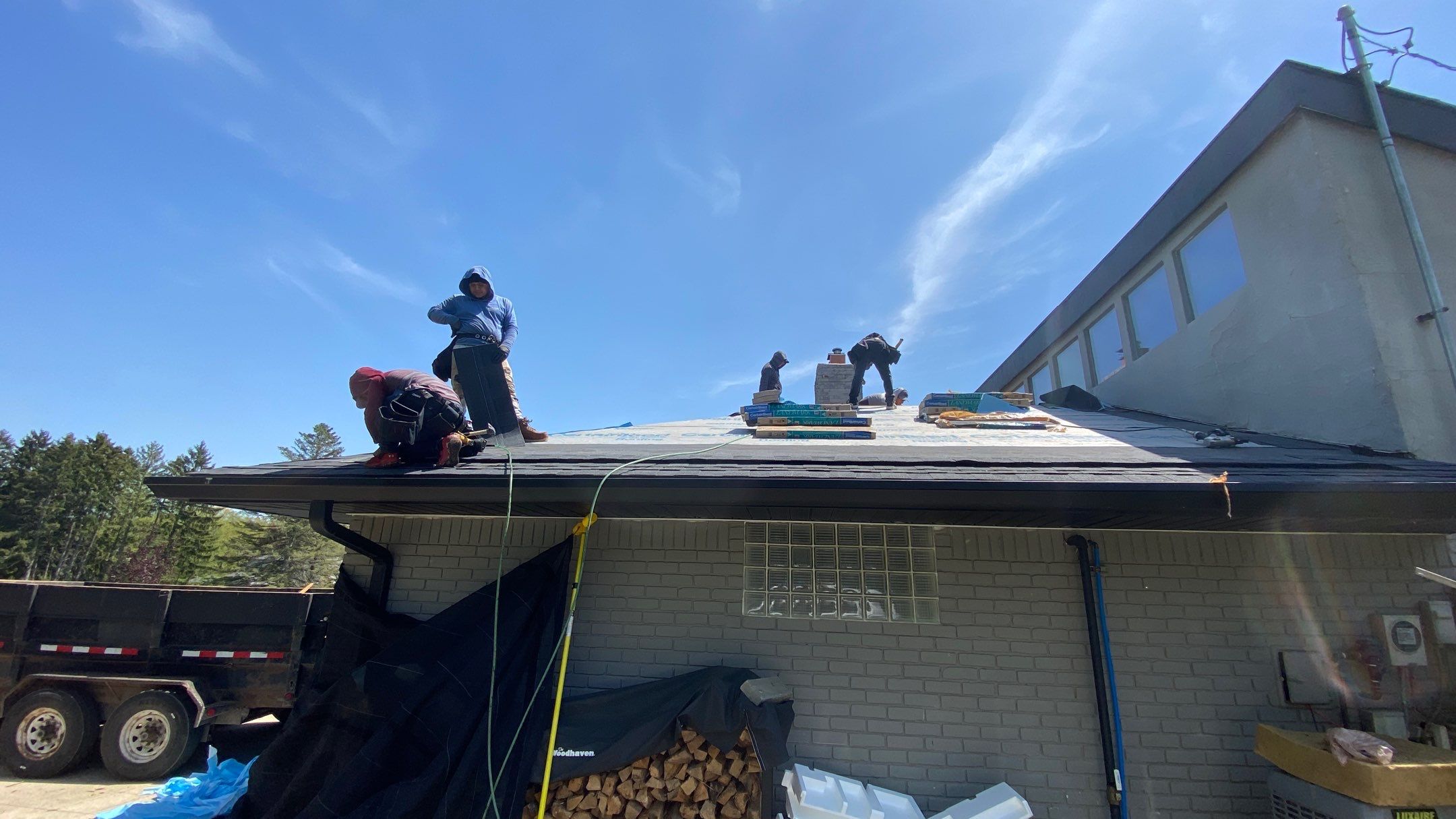 Roof Replacement using CertainTeed Landmark by 180 Contractors