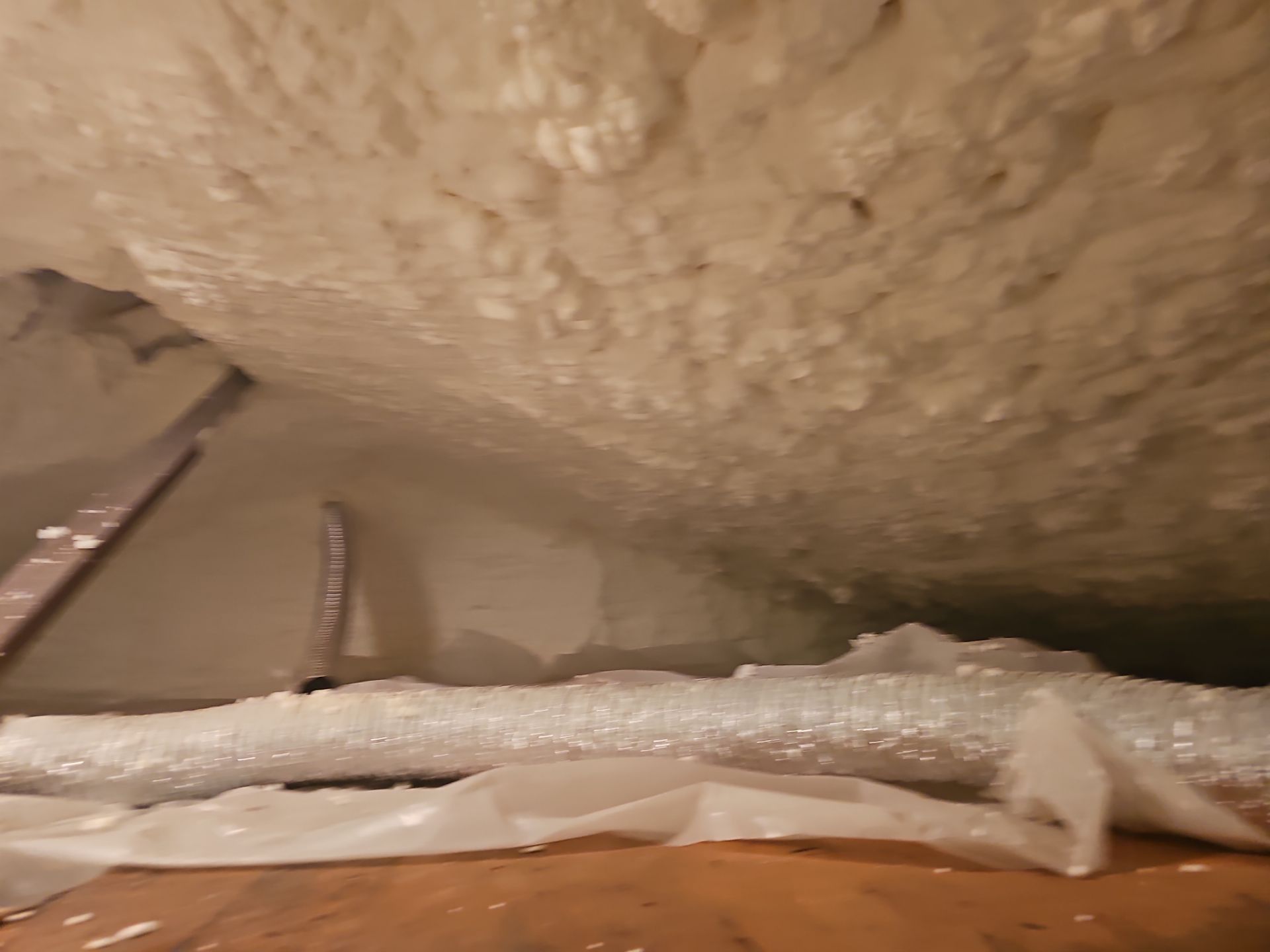 Basement Exterior Walls using Closed Cell Spray Foam by NYS Foam & Energy
