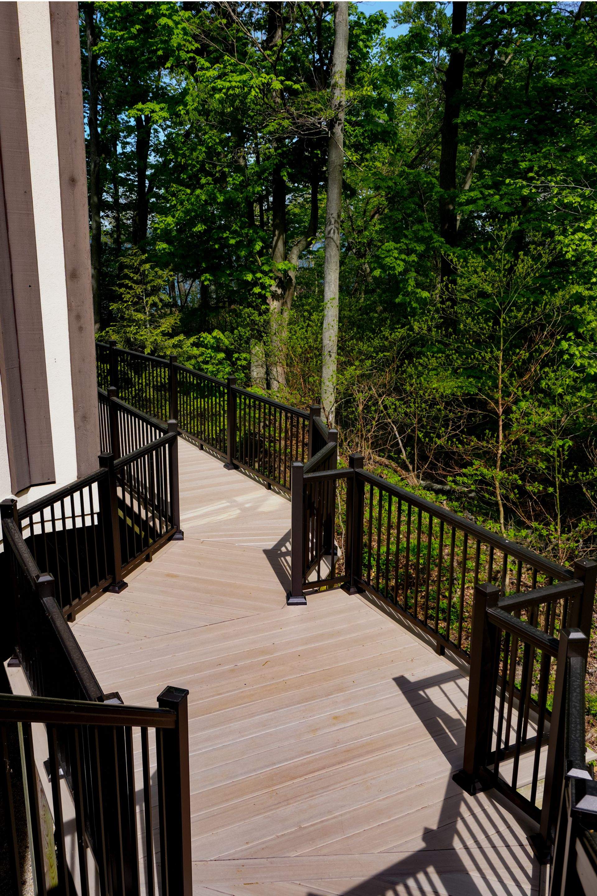 Custom Multi-Level Deck in Grand Haven by Cutting Edge Homes