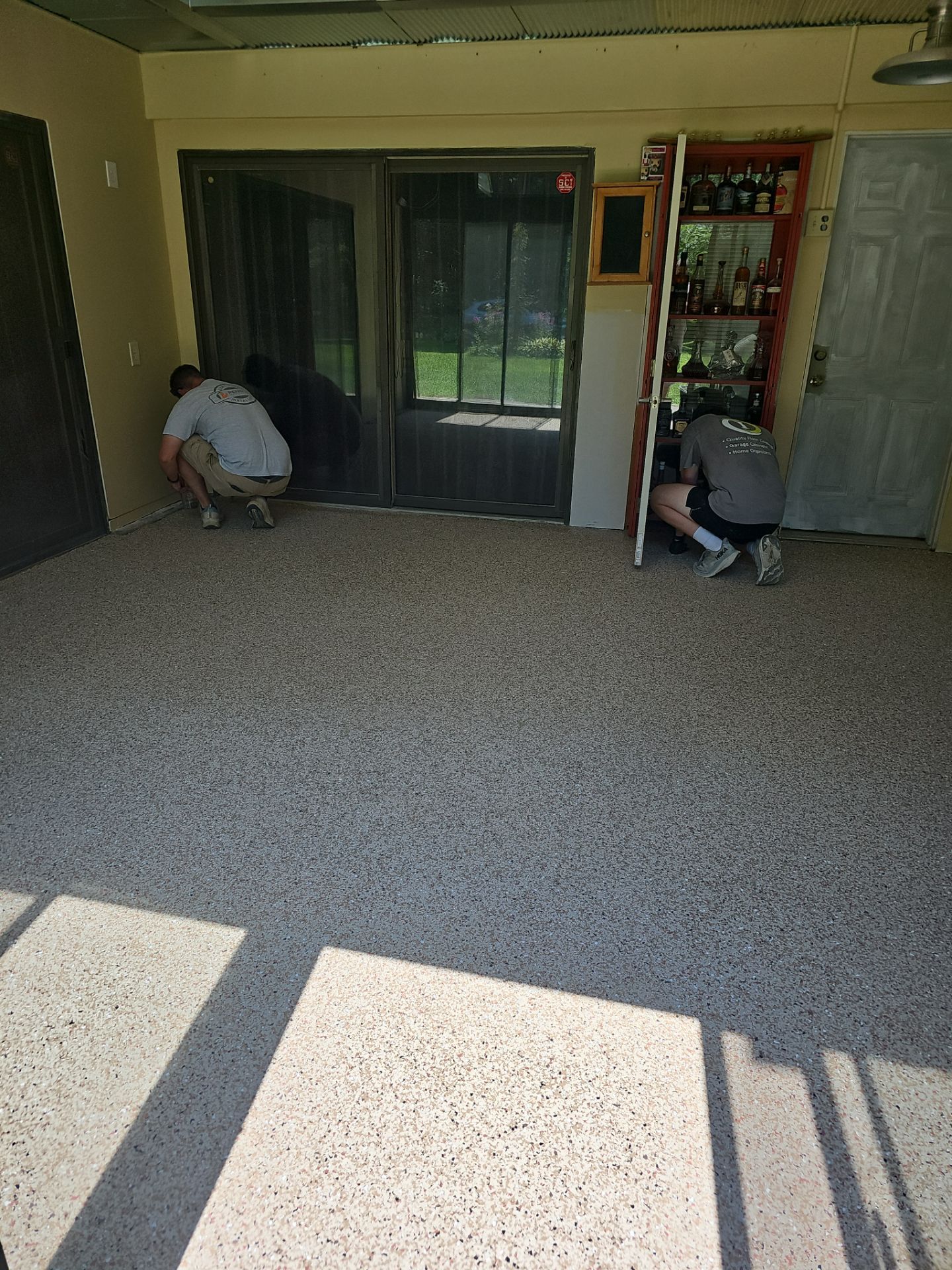 South Bend Patio Coating by Innovative Spaces / Innovative Concrete Coatings