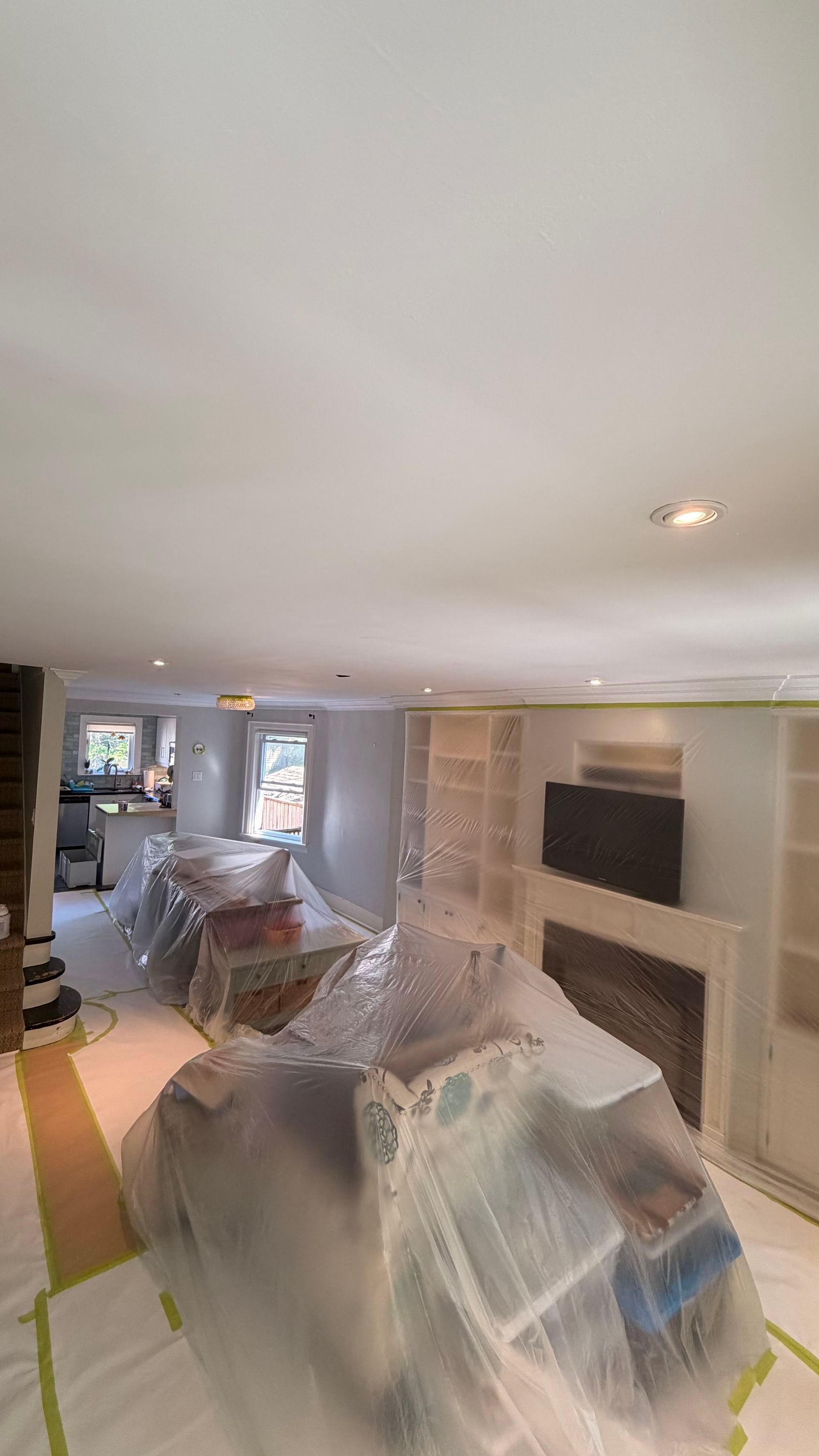 Full House Interior and Exterior Painting with Porch Restoration by GTA HOME PAINTING