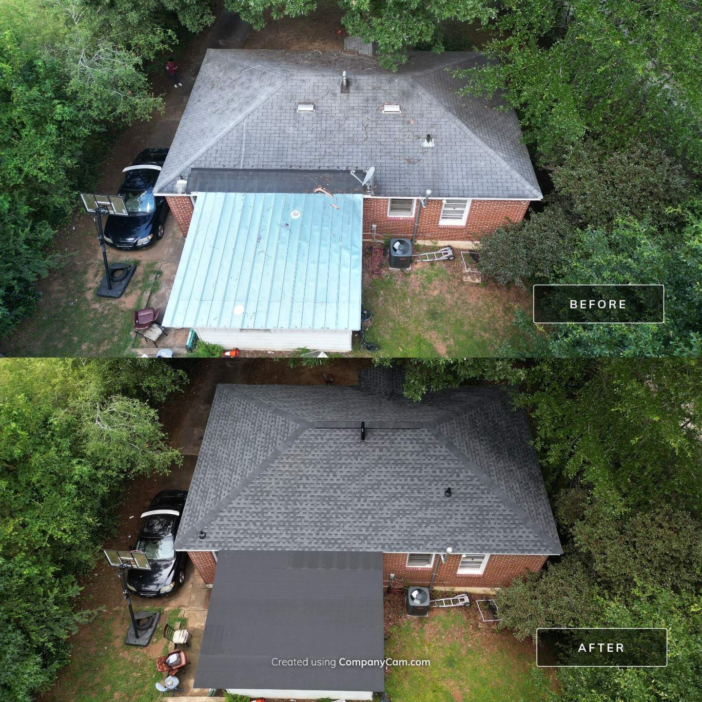 Roof replacement by Deerfield Roofing LLC