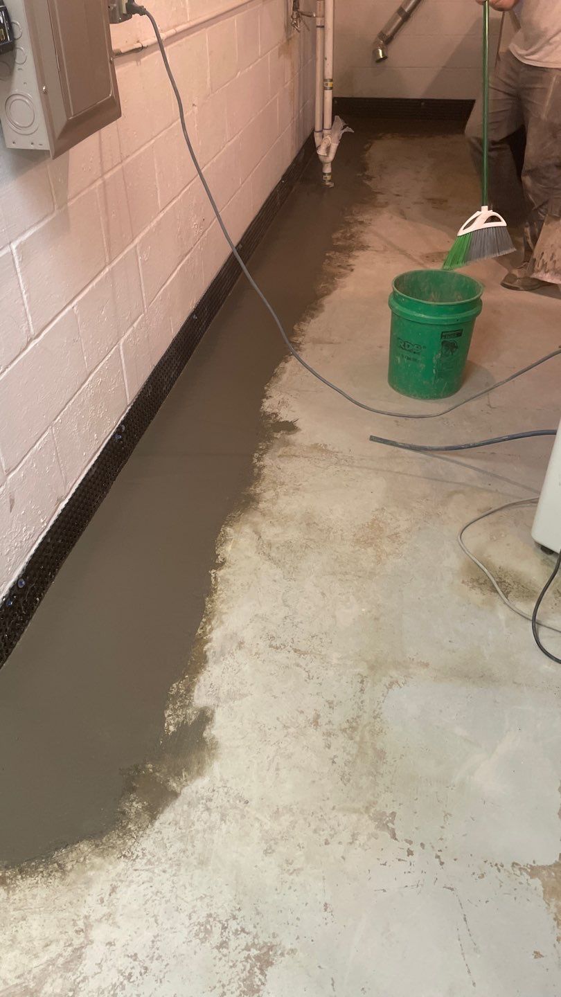 Waterproofing for our neighbor Heather by Waterproofing Northeast