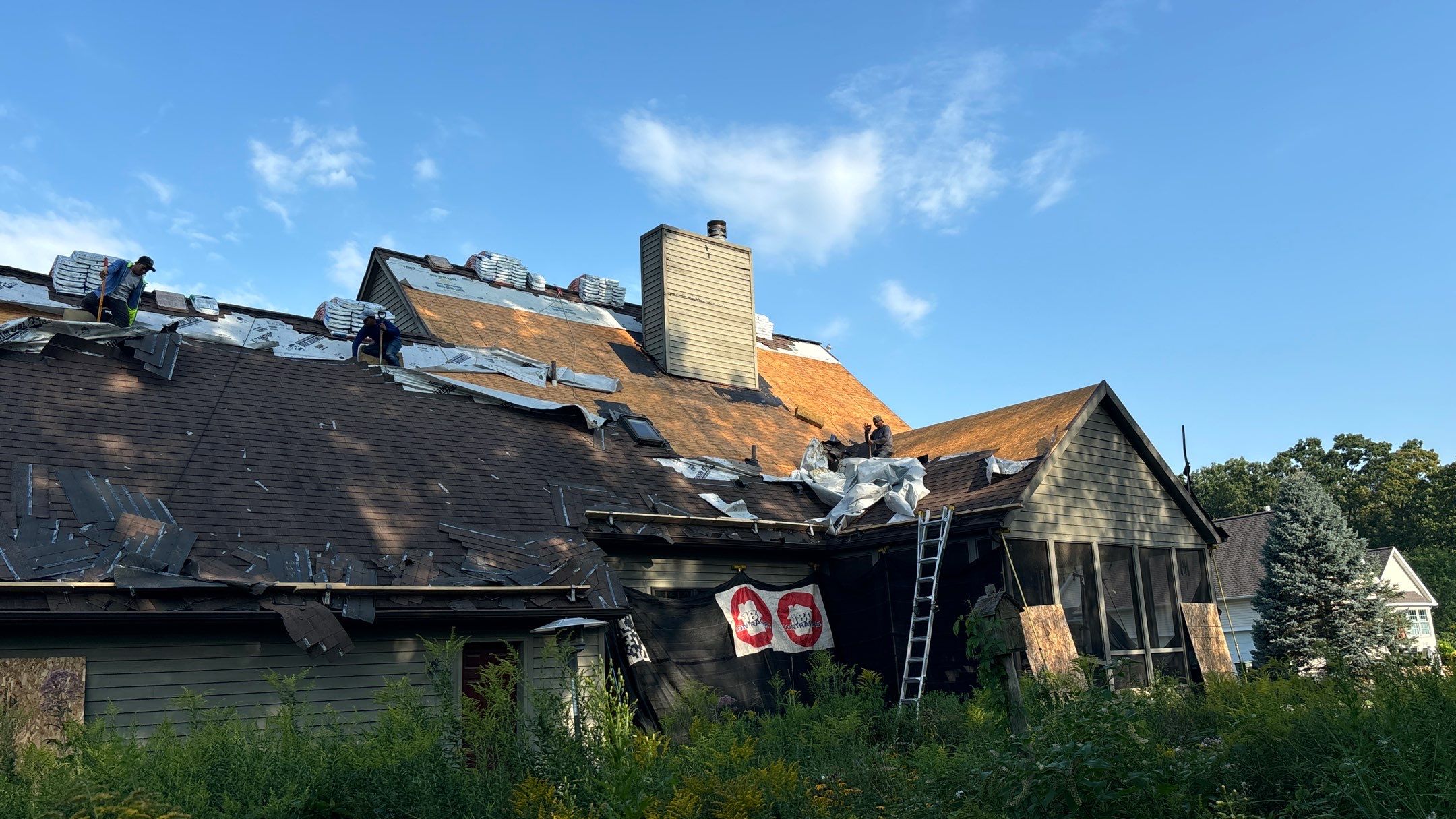 Roof Replacement using CertainTeed Northgate by 180 Contractors