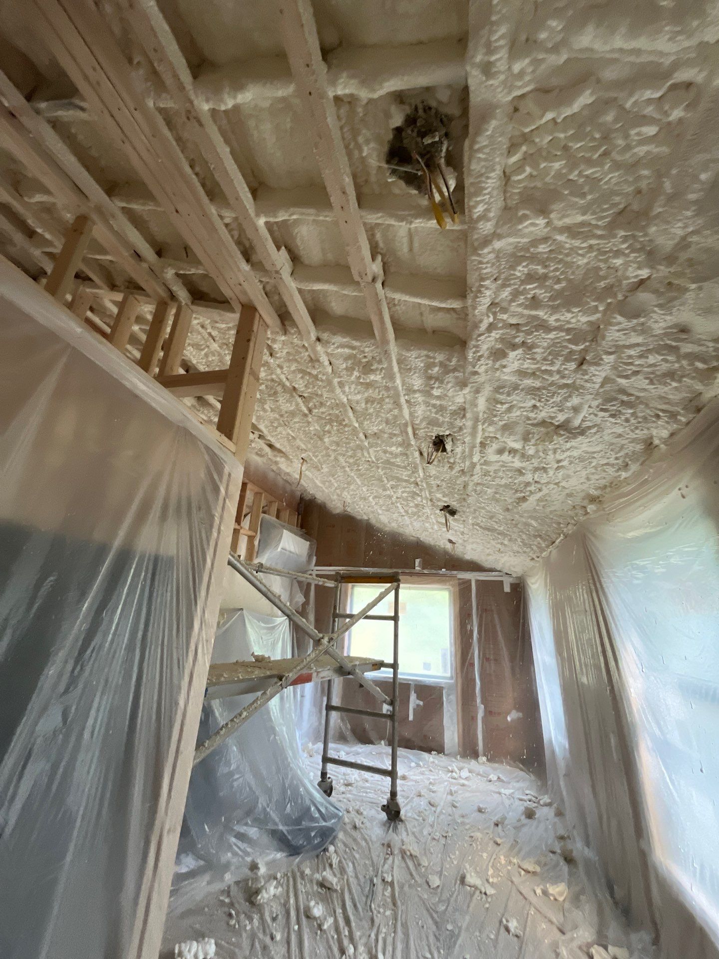 Spray Foam Insulation using Closed Cell Spray Foam by NYS Foam & Energy
