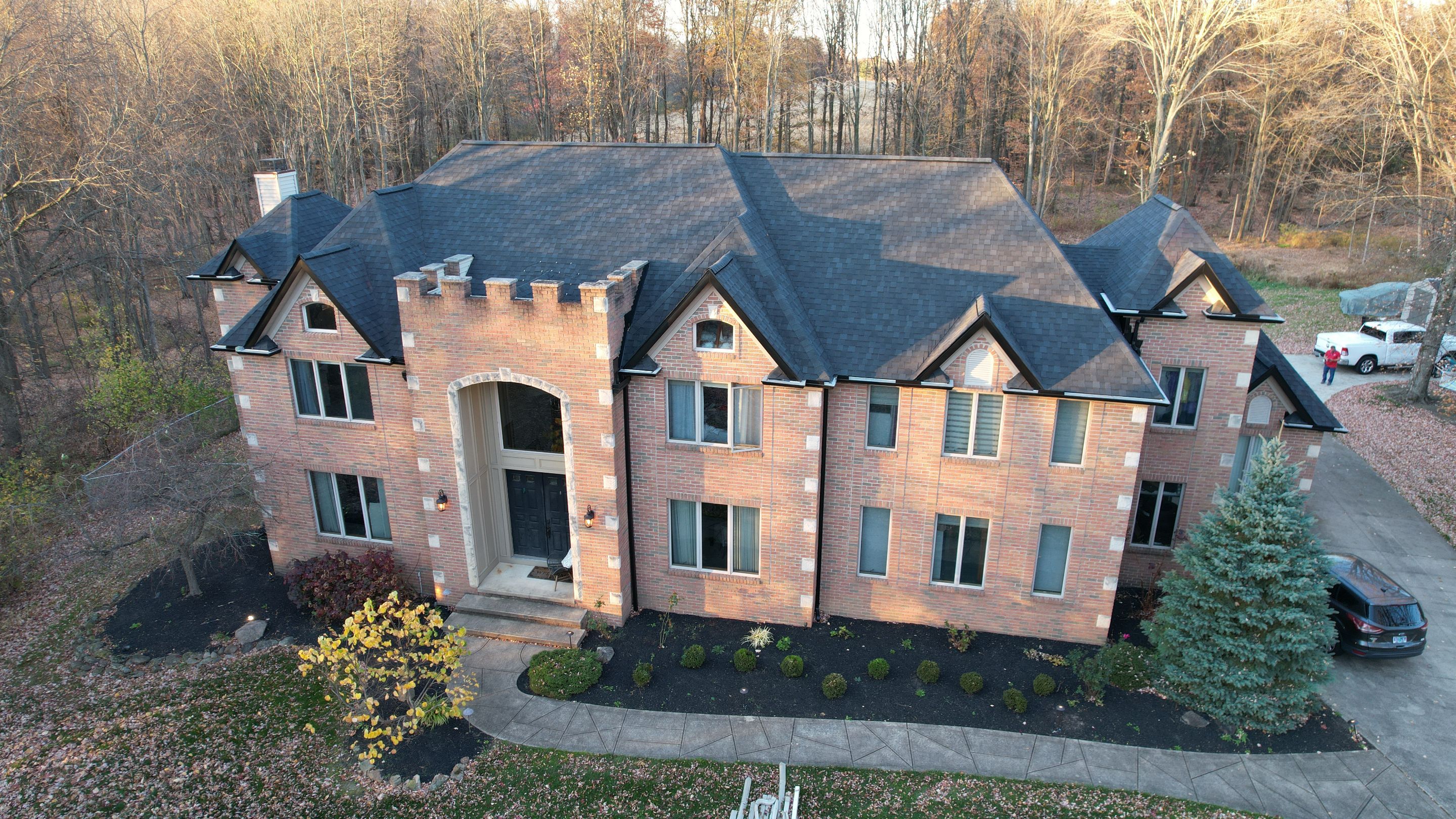 Atlas Pinnacle, Color, Black Shadow, Drip Edge, Color, Black by Eagle Eye Roofing