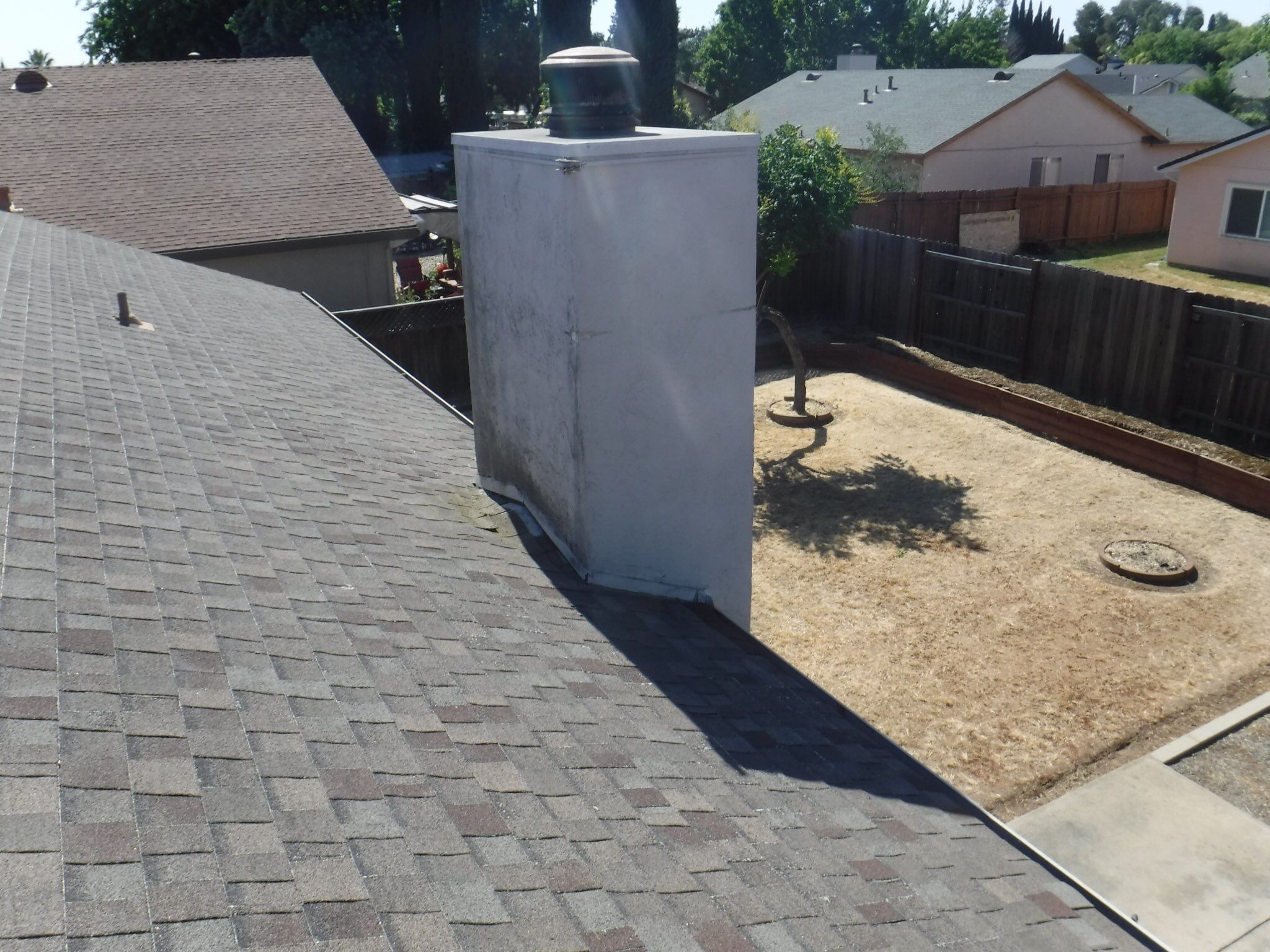 New Roof and Gutters adds value to this home by Byers Enterprises 