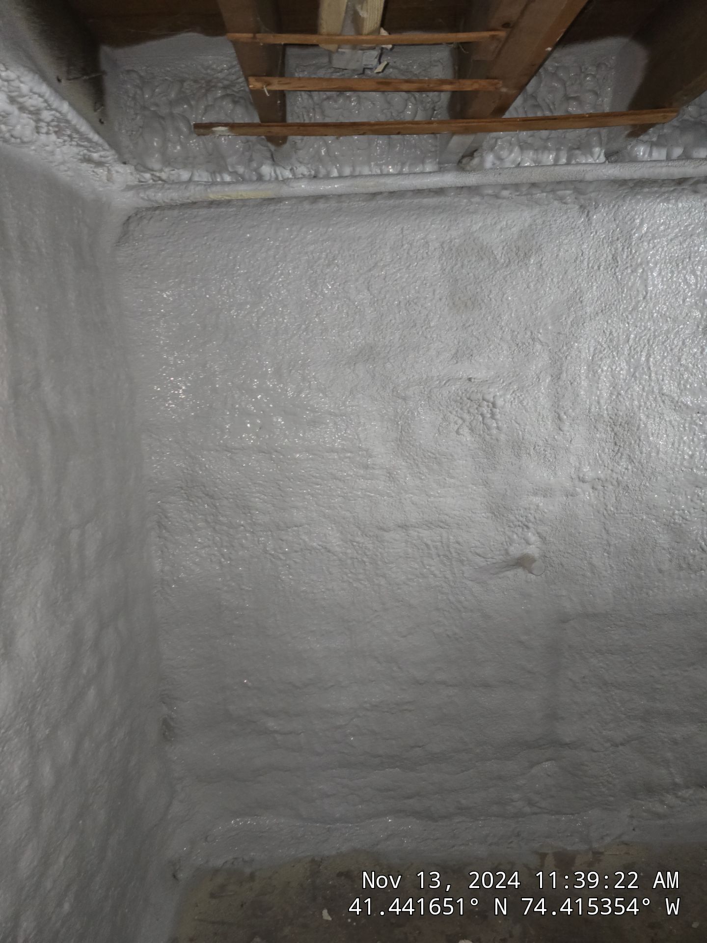 Attic Insulation using open cell spray foam by NYS Foam & Energy