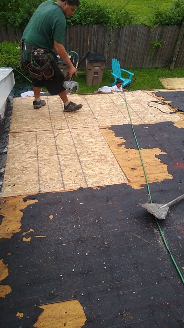 Residential Roofing Installation using Roof Replacement by American Roofing & Construction LLC
