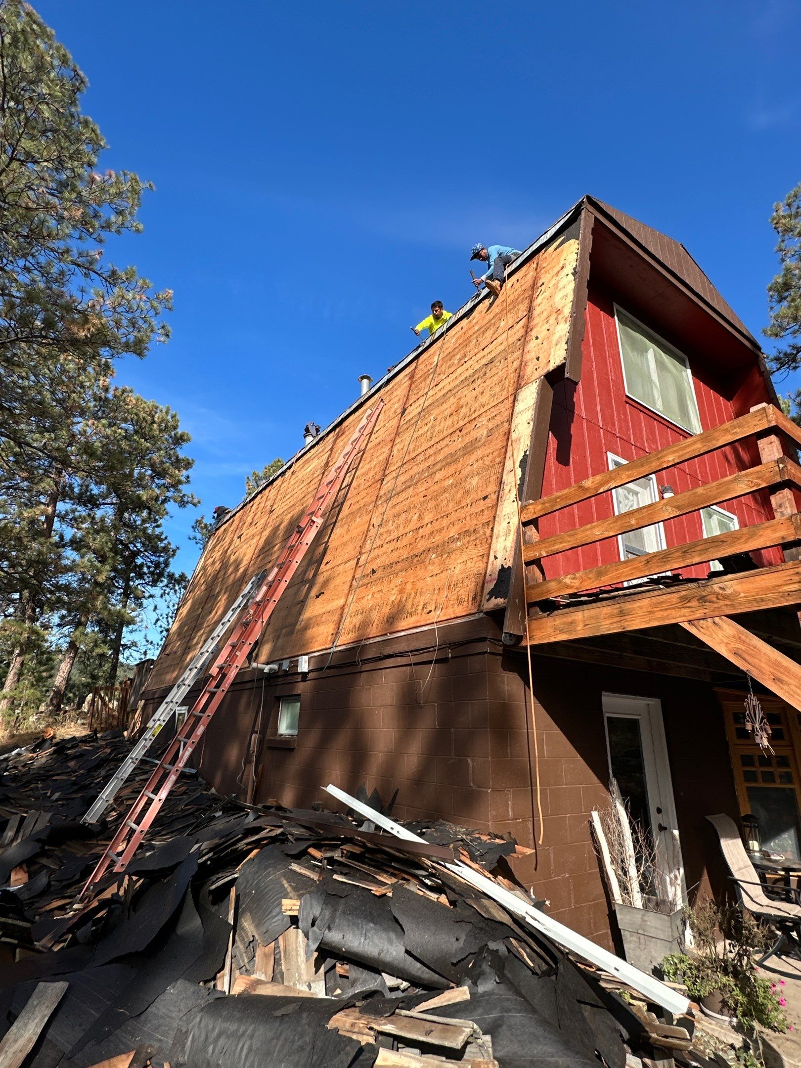 Brown Euroshield Beaumont Shake HP Roof Install by Weather-Tite Exteriors LLC