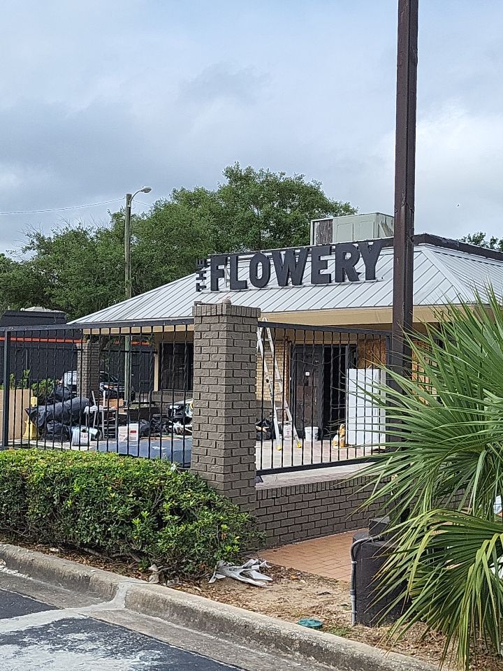 Channel Letters for The Flowery by SignCrafters