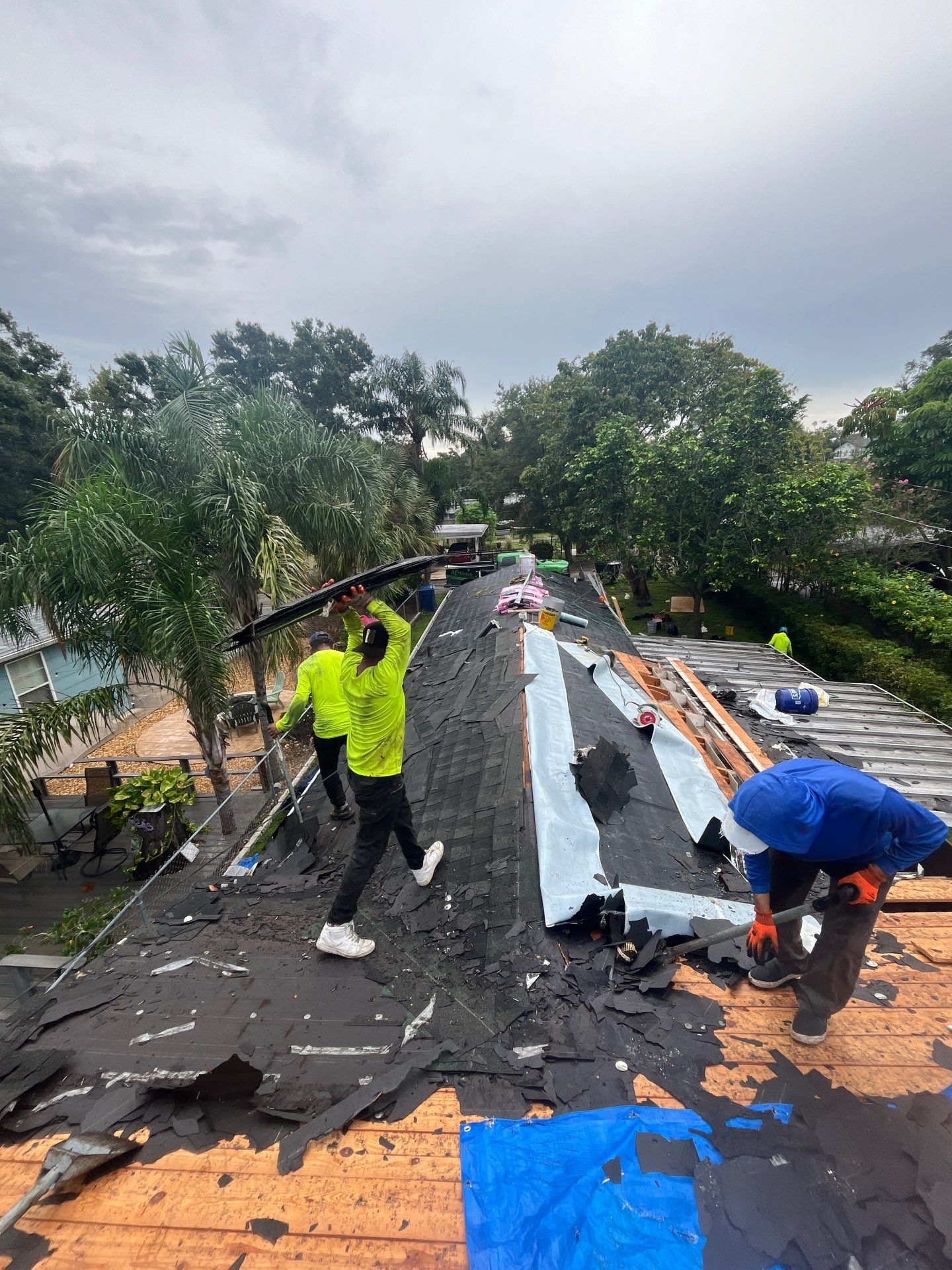 Project in St. Petersburg 33703 by Mitchell Roofing Company LLC