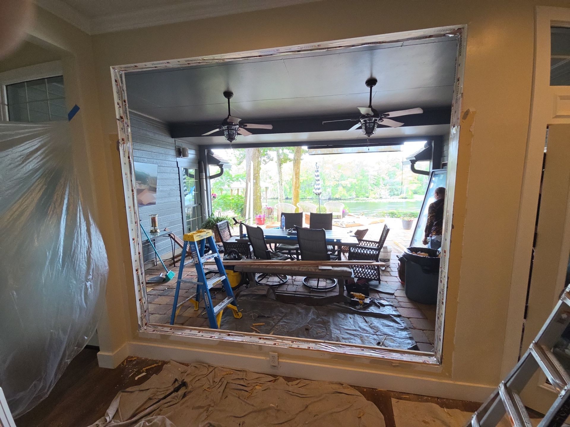 Andersen 100 Series Fibrex Composite Window and Sliding Patio Door Installation by Windows & Doors Store