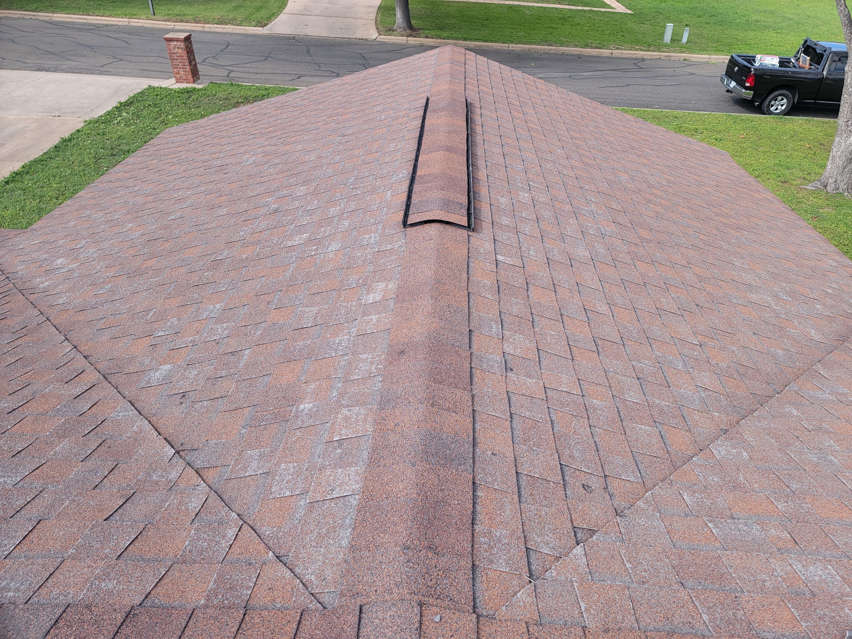 Hail Damage Restored & Upgraded to Class 4 Protection by Action Exteriors Austin
