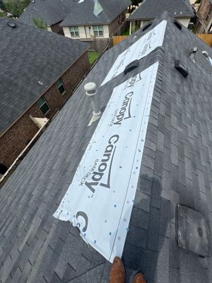Residential Roofing Repair using Owen's Corning Duration (Lifetime) Shingles