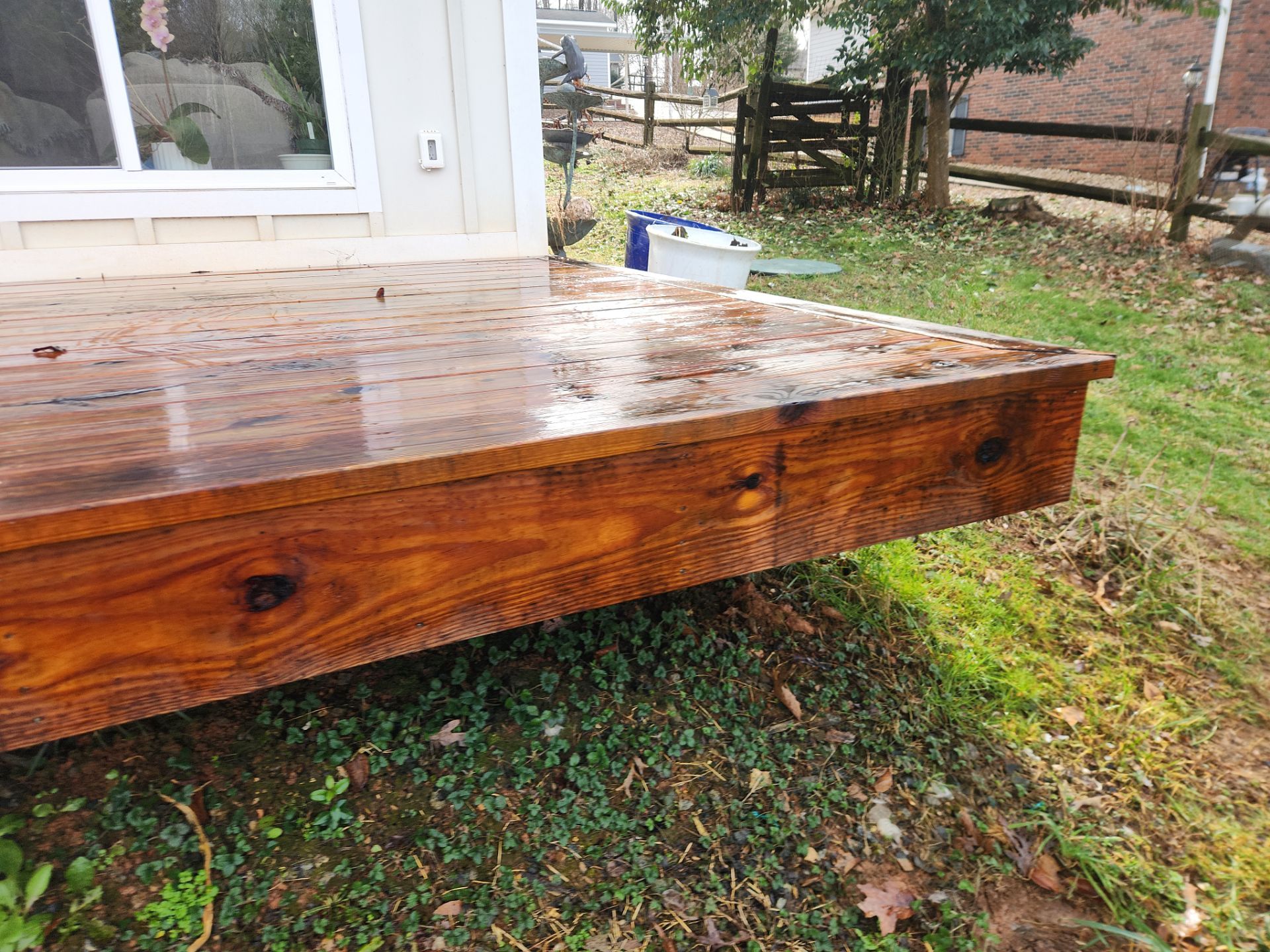 Weathered Deck using Wood Sealant by DuraSeal