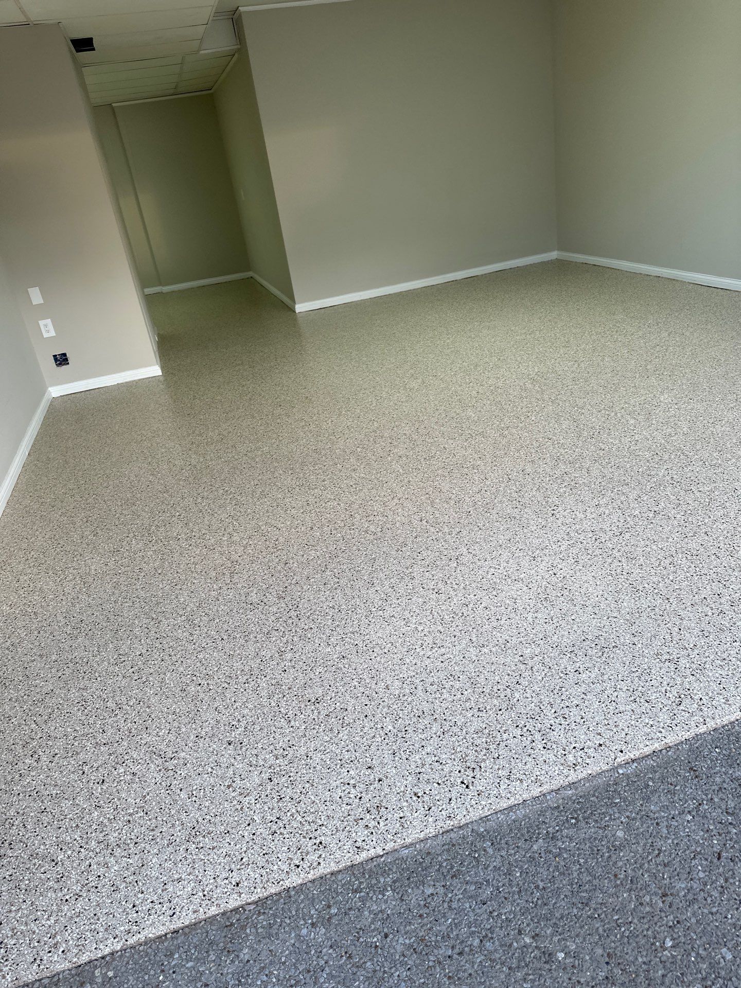 Garage Floor Coating using Shoreline by My Garage Floor Guys