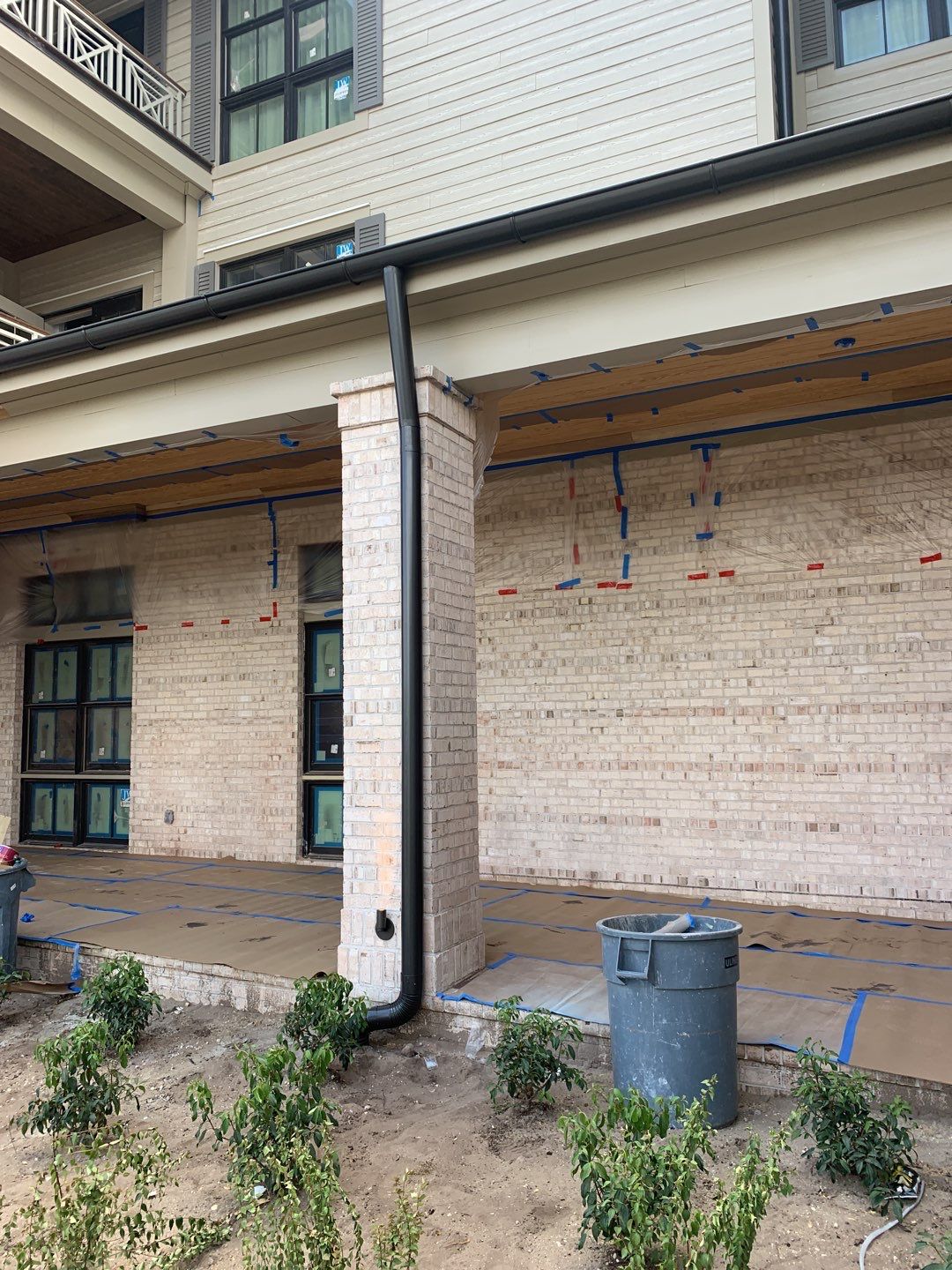 Half-Round Gutters for Coastal Homes in Panama City Beach FL by Gutter Professors