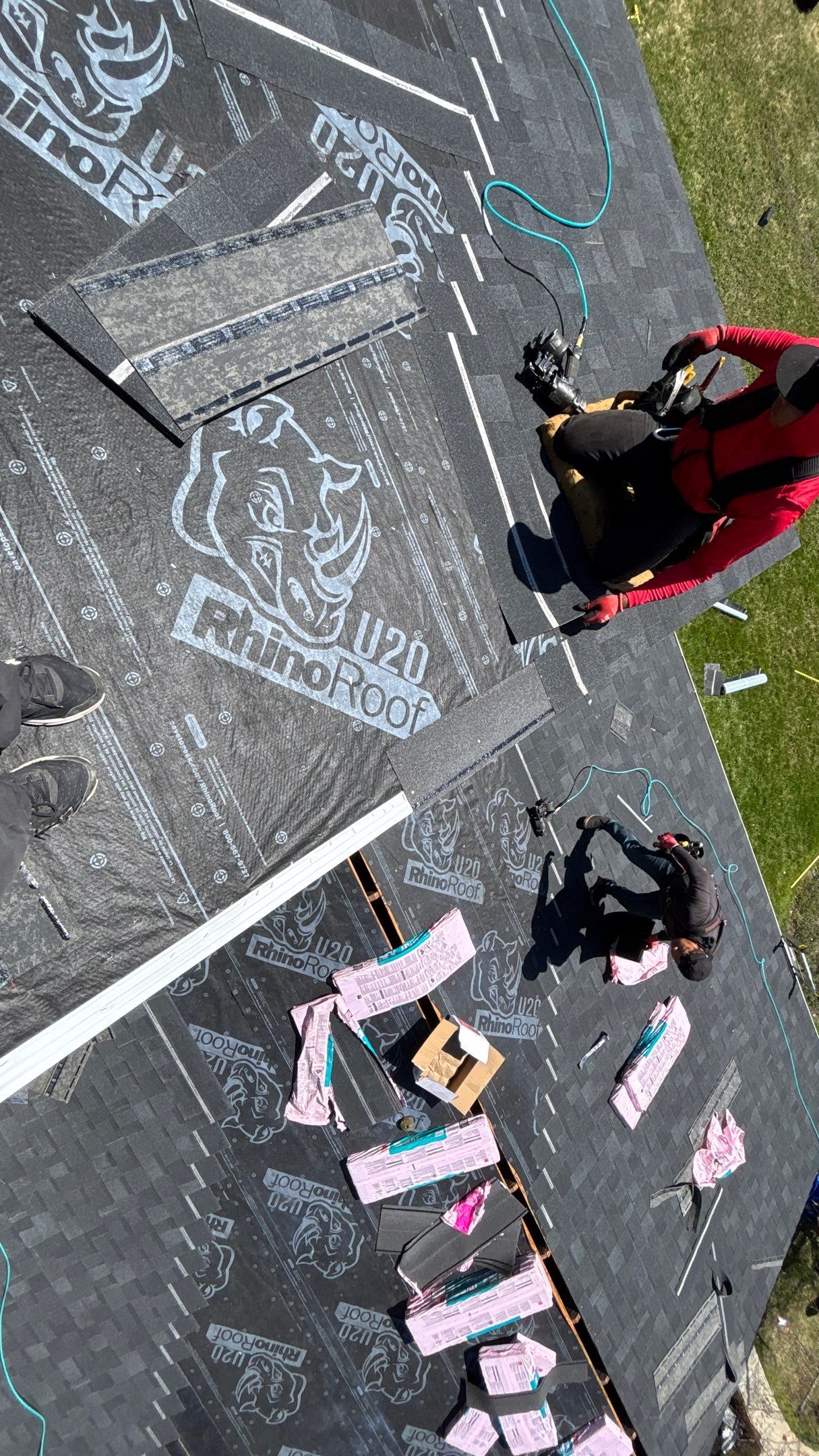 Roof Replacement using Owens Corning Onyx Black by 180 Contractors