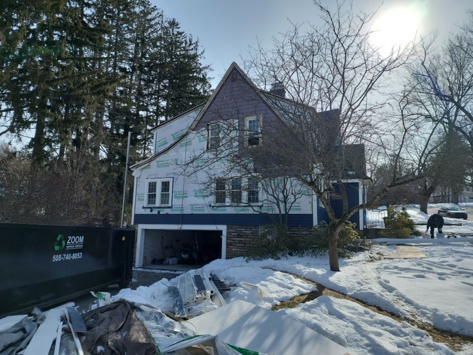 Siding Installation using James Hardie by UBrothers Construction