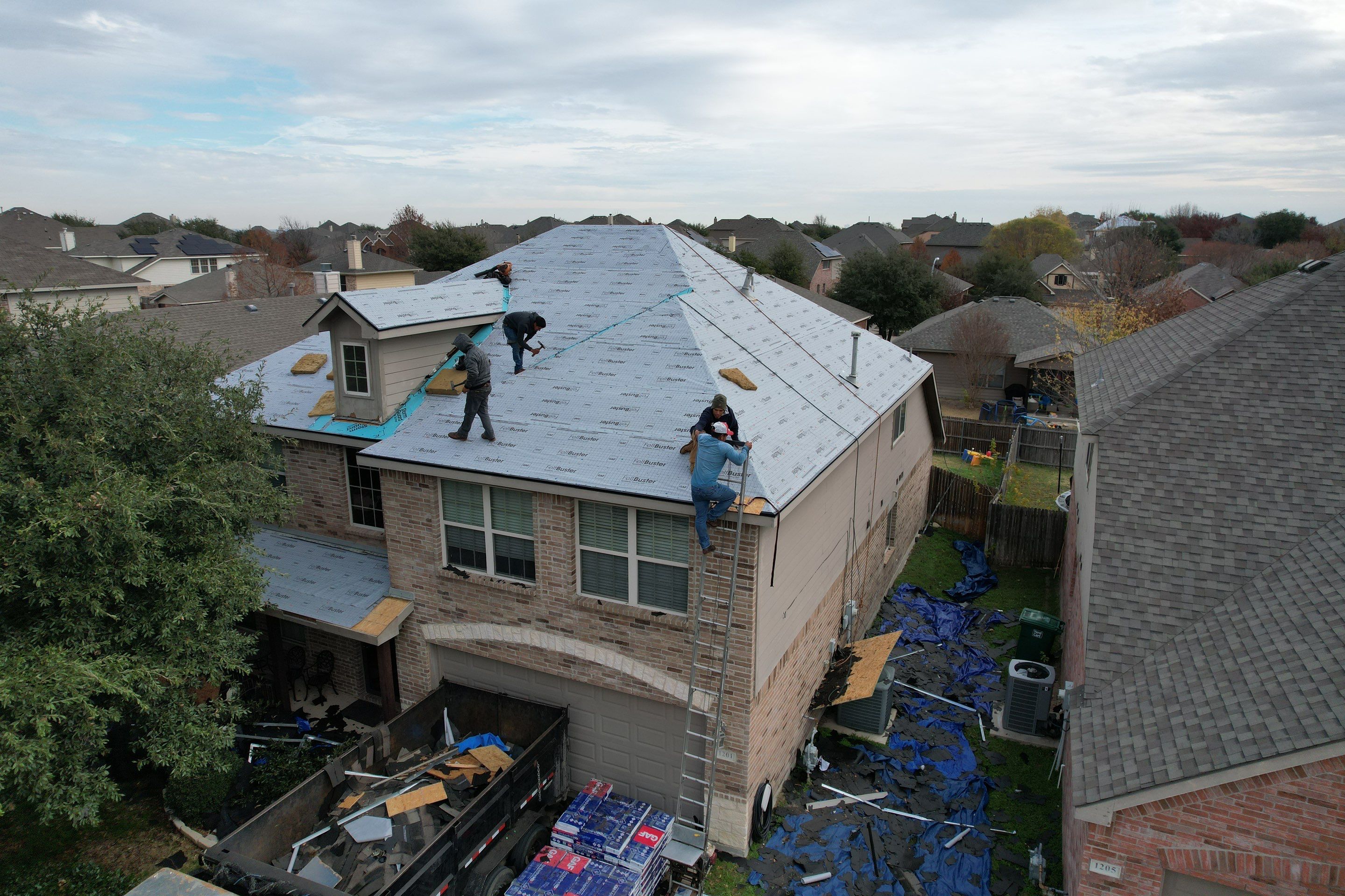 Project in Fort Worth by Zeus Exteriors