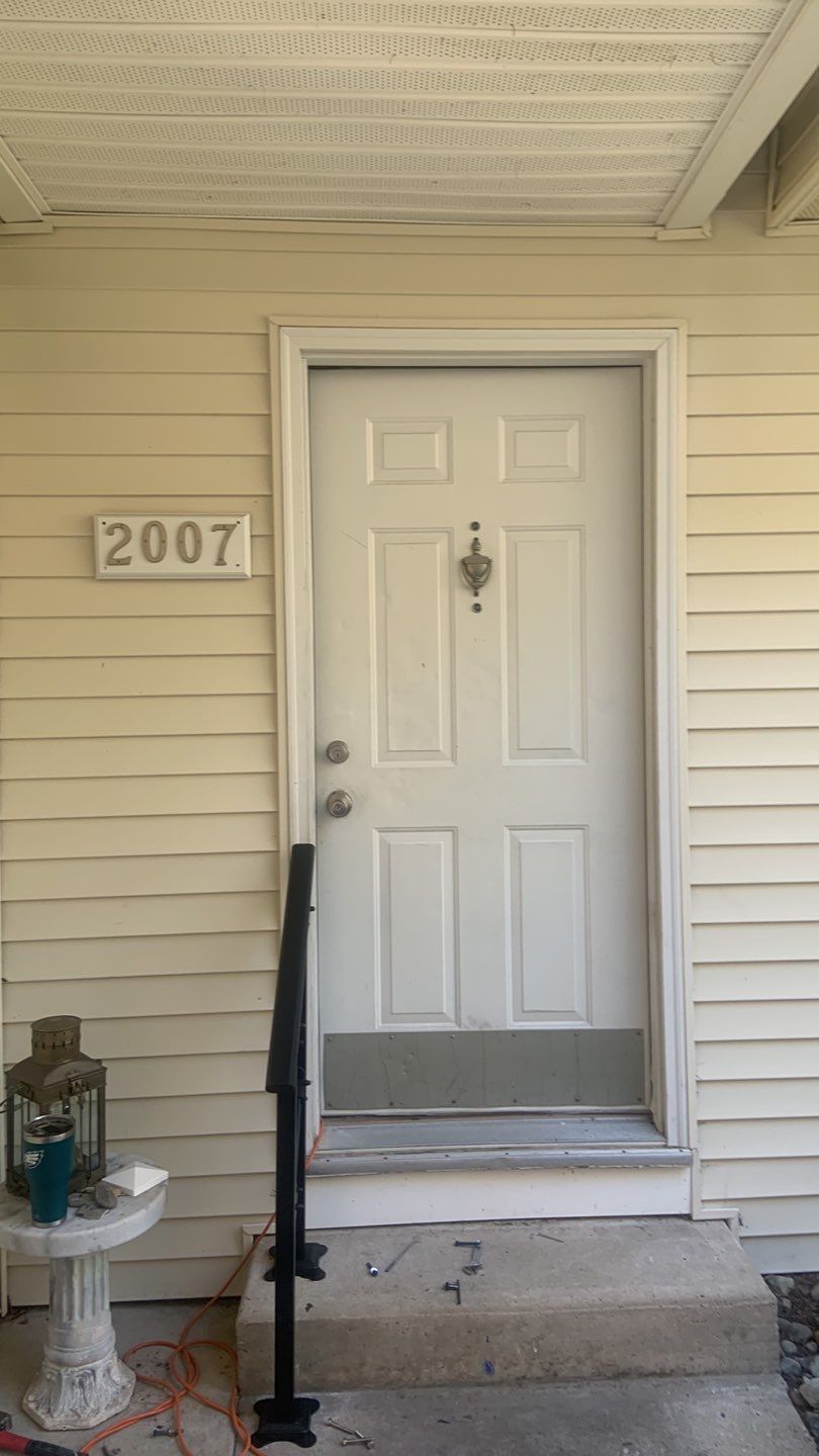 Exterior Handrailing Install using Aluminum Handrail System by A1 NERDY HOMES LLC