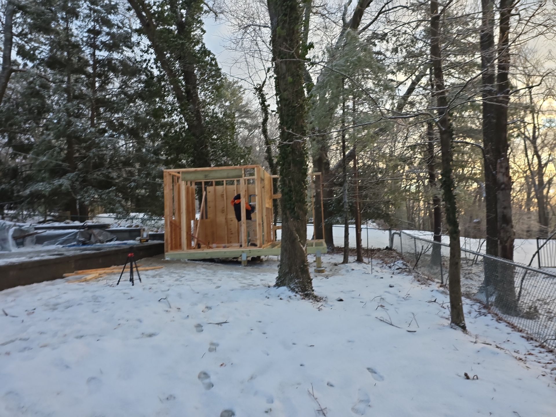 Sauna Project in Sudbiry Ma by UBrothers Construction