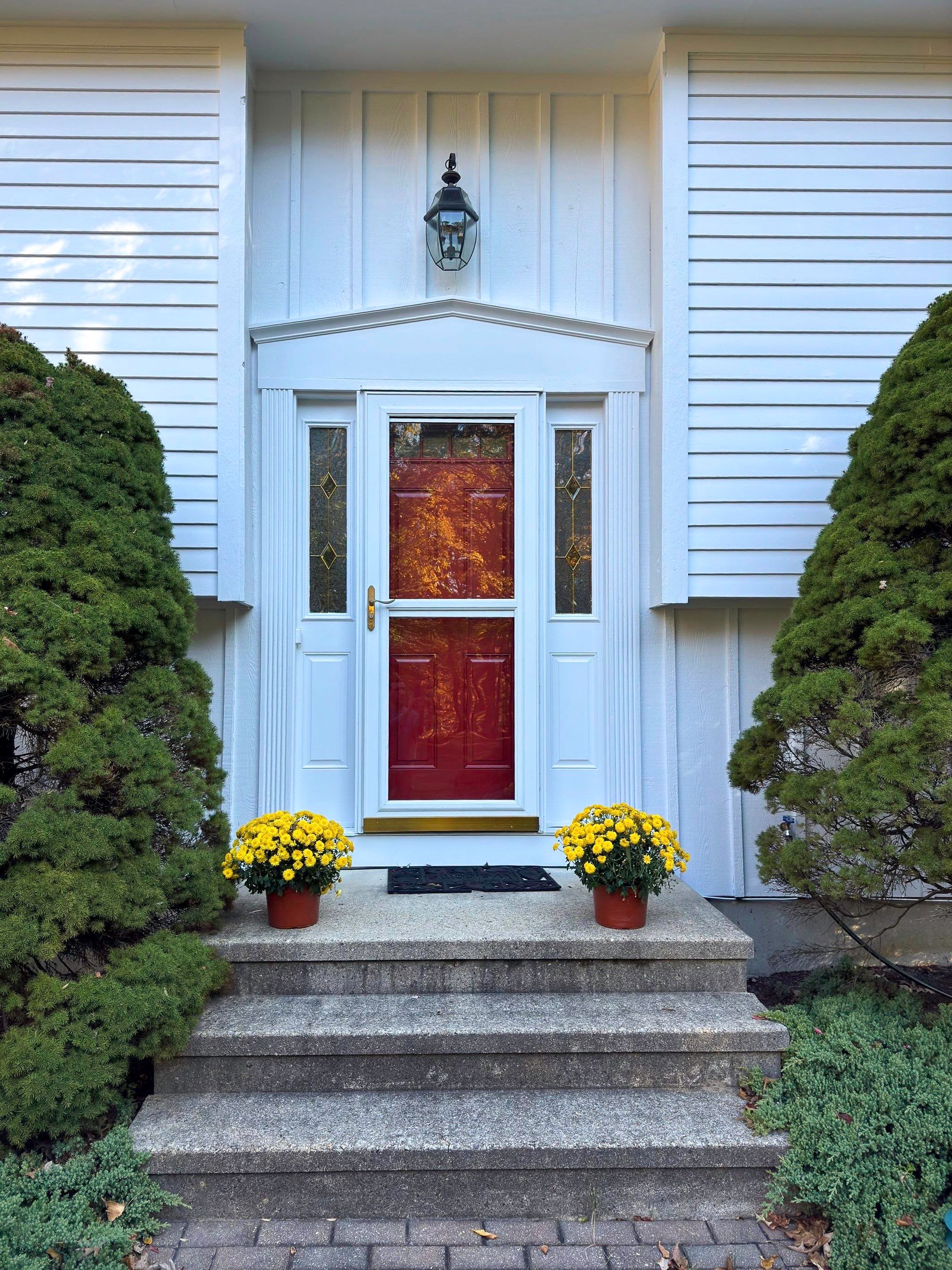 Exterior Painting using Benjamin Moore Aura Exterior by Trendy Walls Inc.