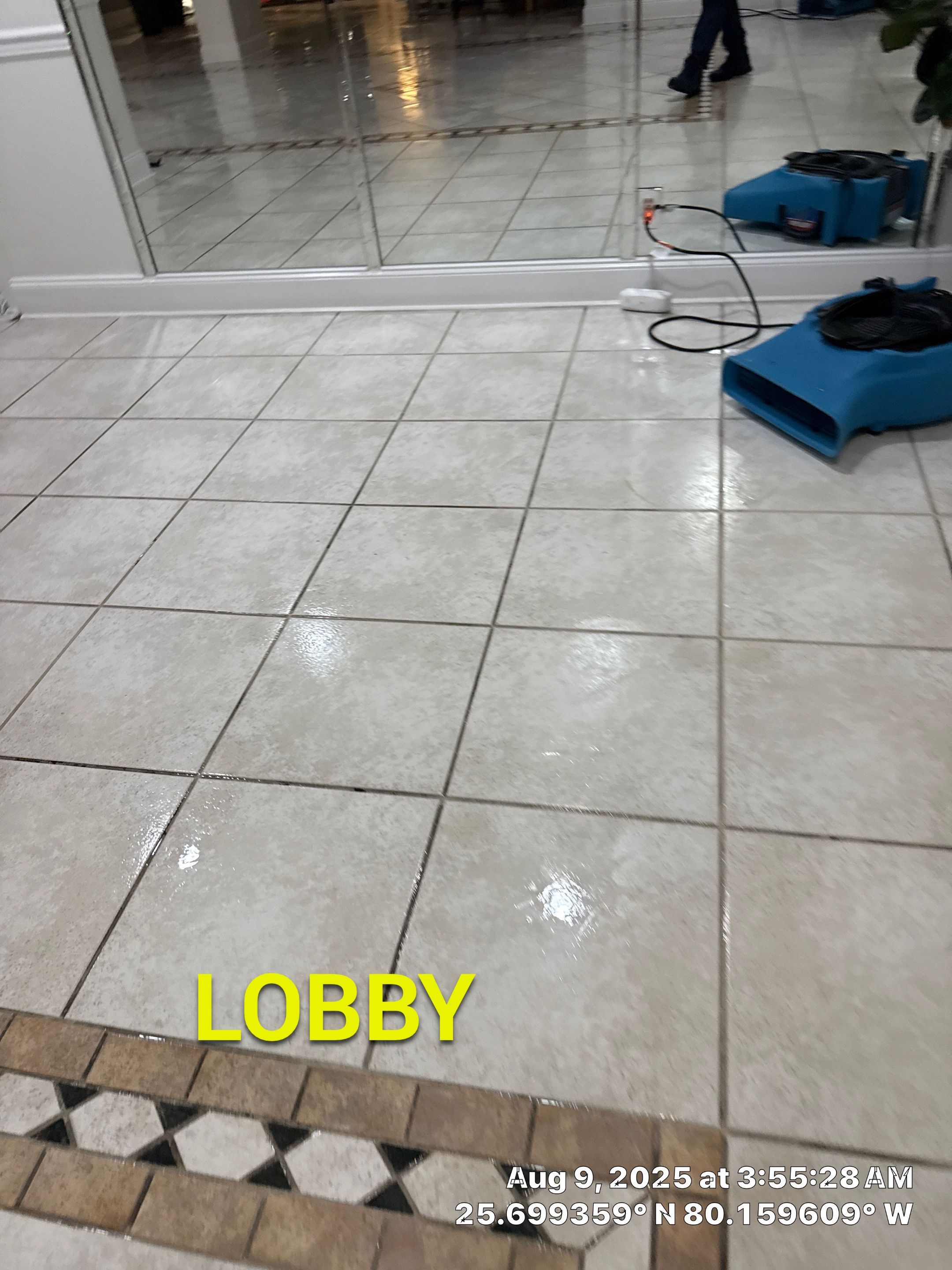 Water damage  by SuperClean 