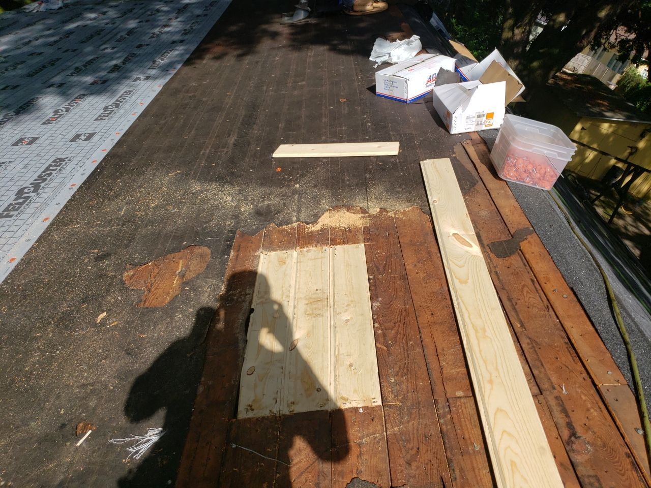 Residential Roofing Repair using Roof Replacement by American Roofing & Construction LLC