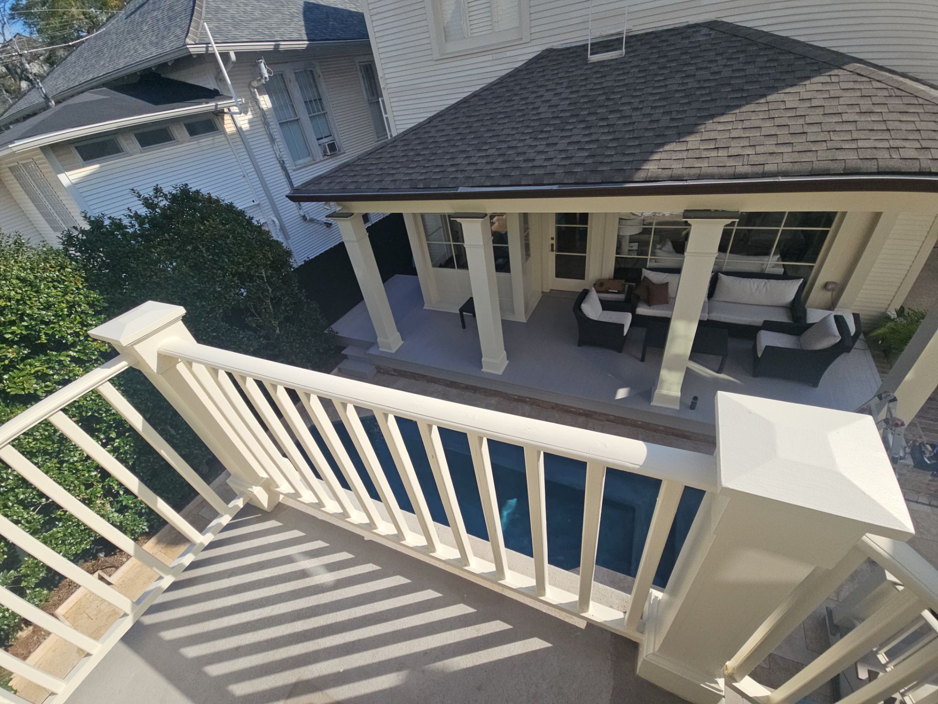 Pool House Restoration by King Cole Construction