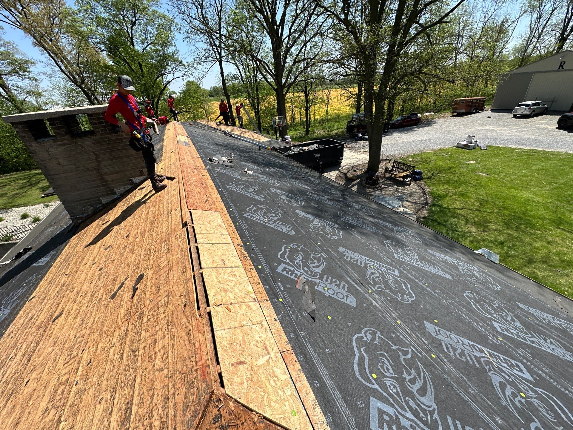 Residential Roofing Installation using Owens Corning by WIW Enterprises Inc