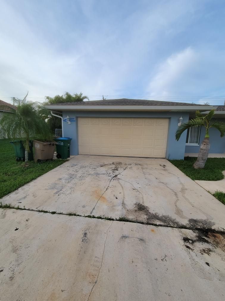 Finished Project Gutter Installation and Downspouts in Cape Coral FL by Gutter Professors